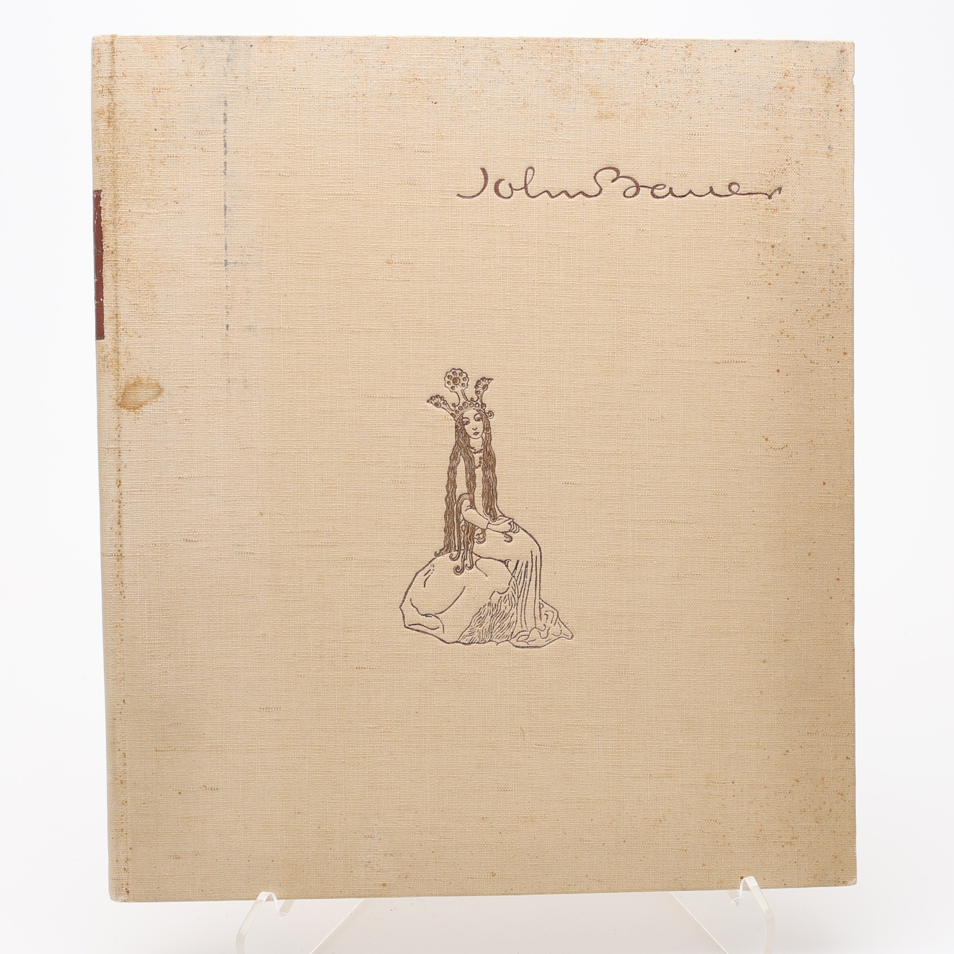 JOHN BAUERS BÄSTA - ETT URVAL SAGOR UR BLAND TOMTAR OCH TROLL ÅREN 1907-1915 MED 19 KOLORERADE HELSIDES PLANSCHER.