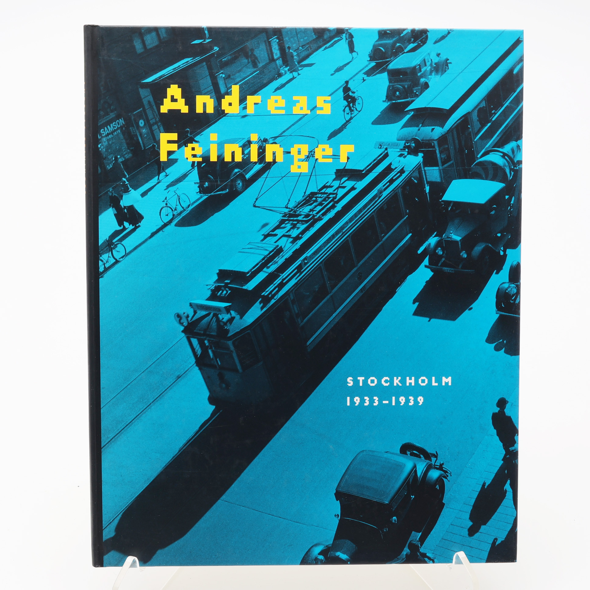 FOTO. NYTRYCK FRÅN 1991 AV DEN AMERIKANSKE FOTOGRAFEN OCH ARKITEKTEN ANDREAS FEININGERS STOCKHOLMS-BOK FRÅN 1936.