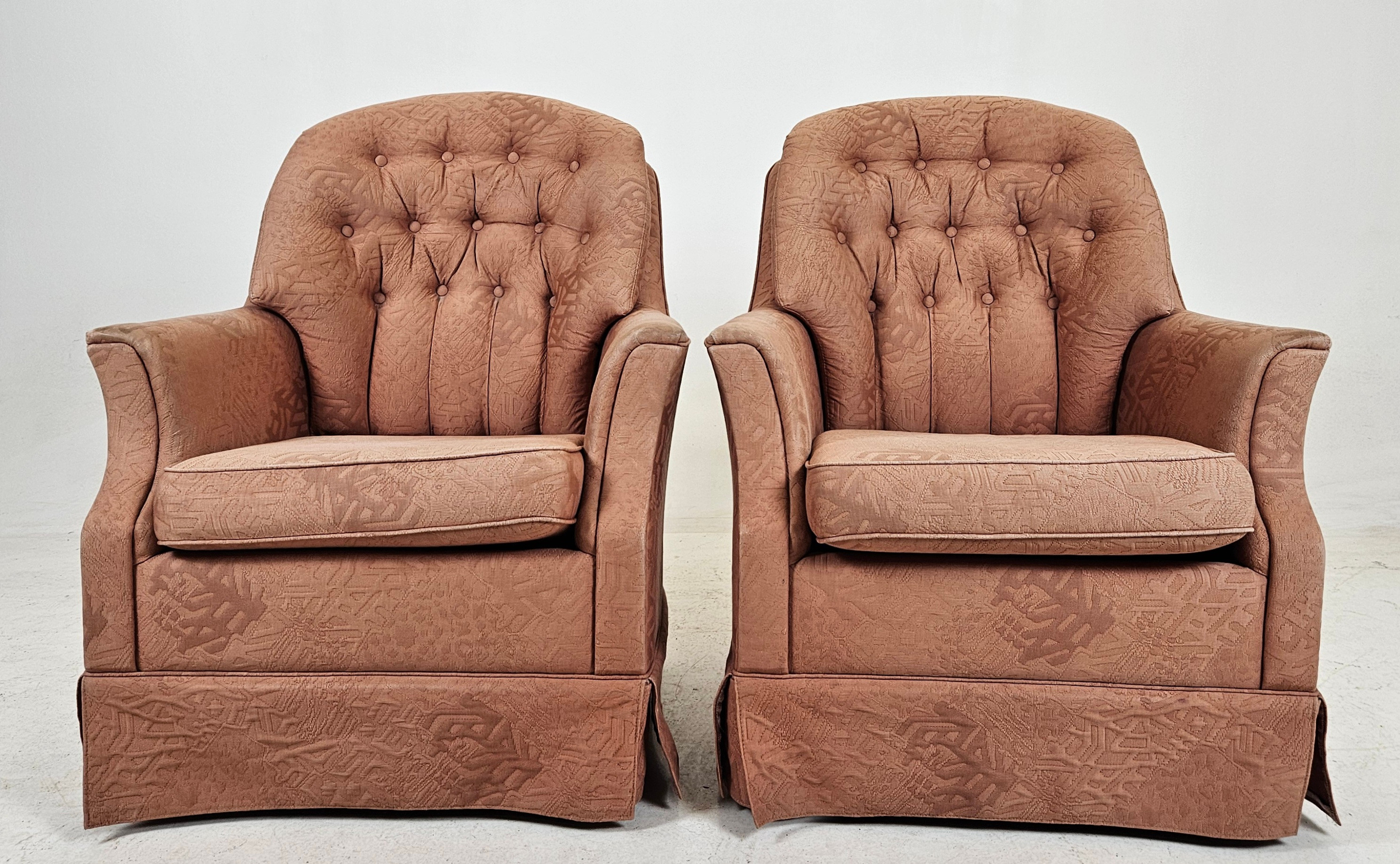 FÅTÖLJER, ett par, Ire, Skillingaryd.