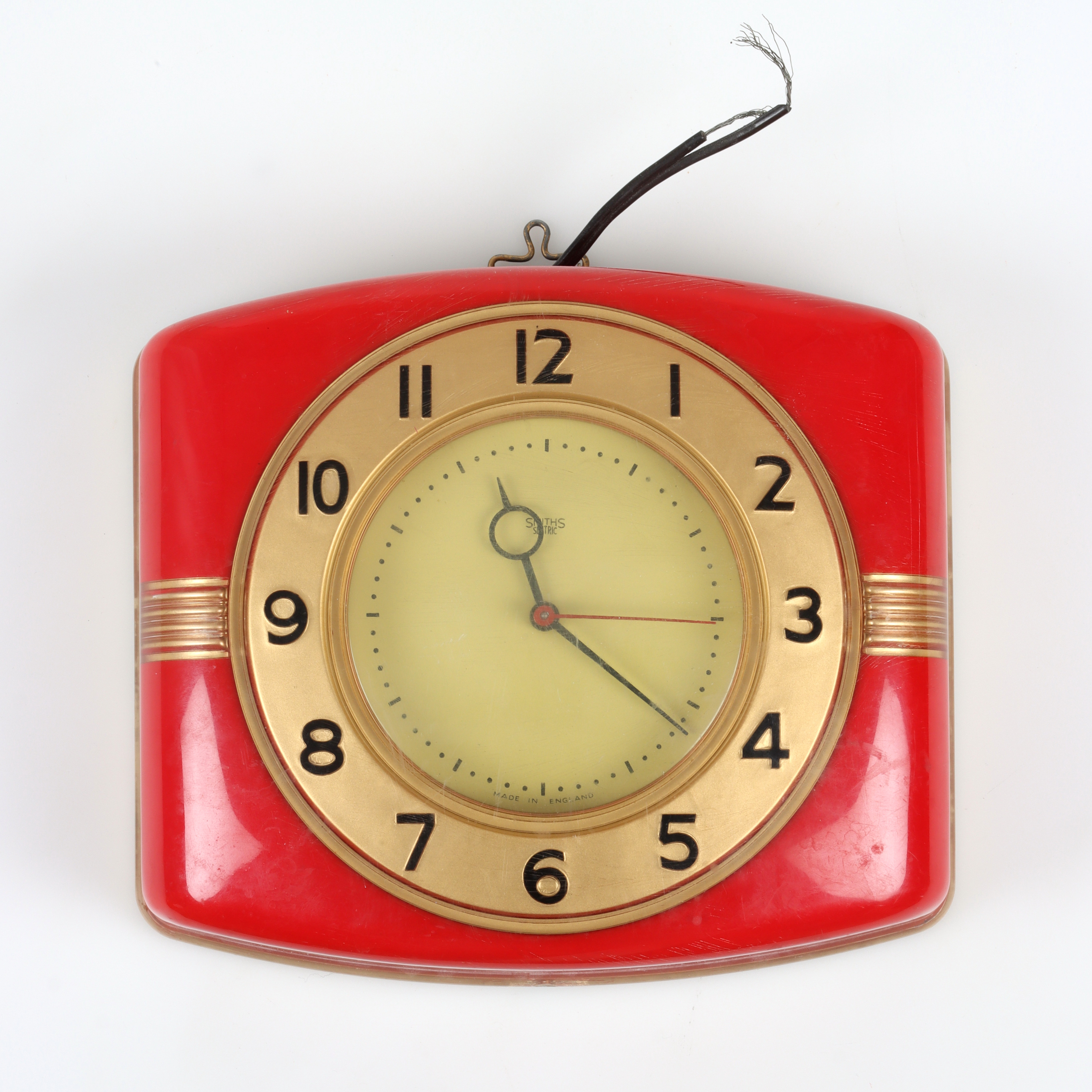 VÄGGUR, Smiths Sectric, England, 1900-talets mitt.