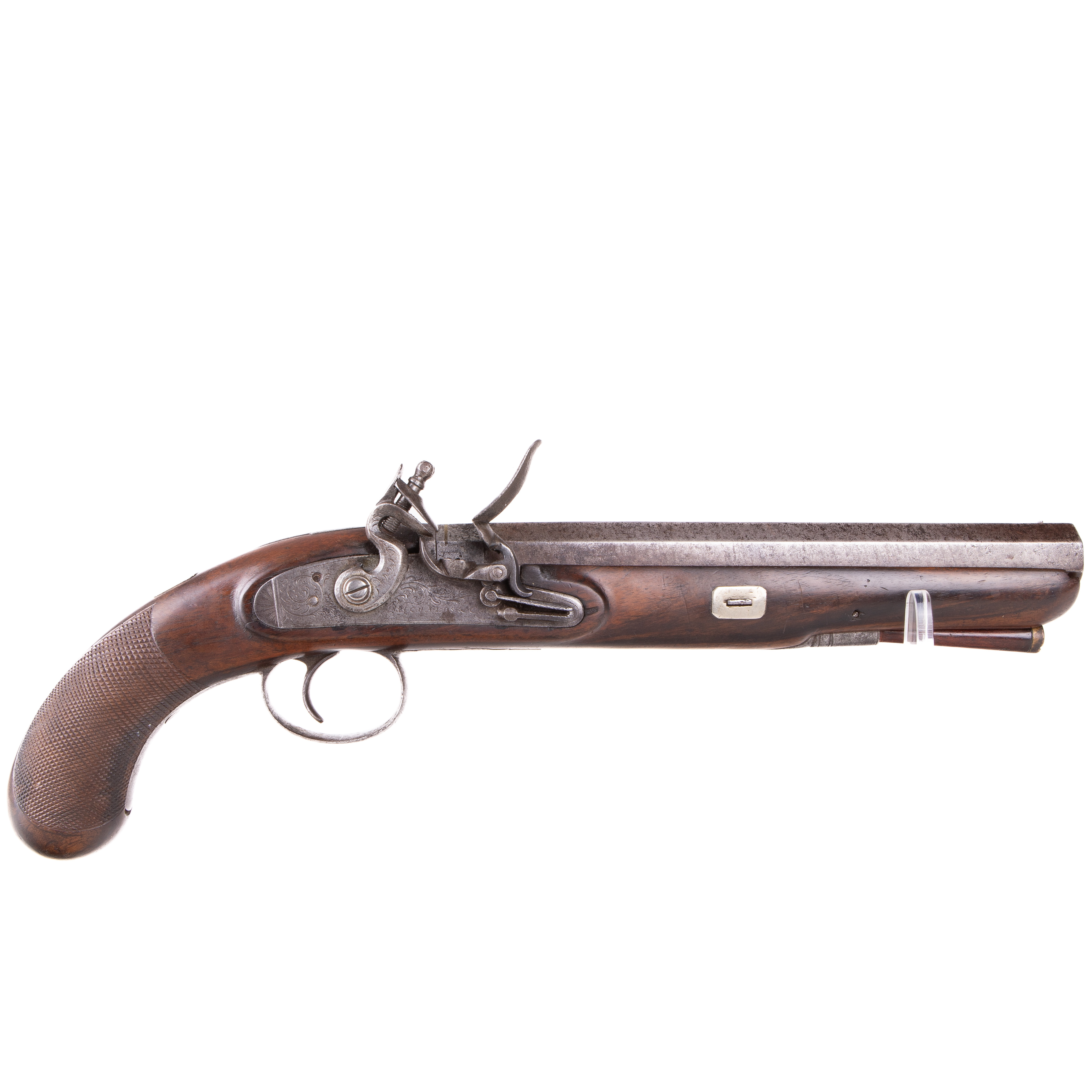 FLINTLÅSPISTOL, Richards & Co, London/Birmingham, England, 1800-tal.