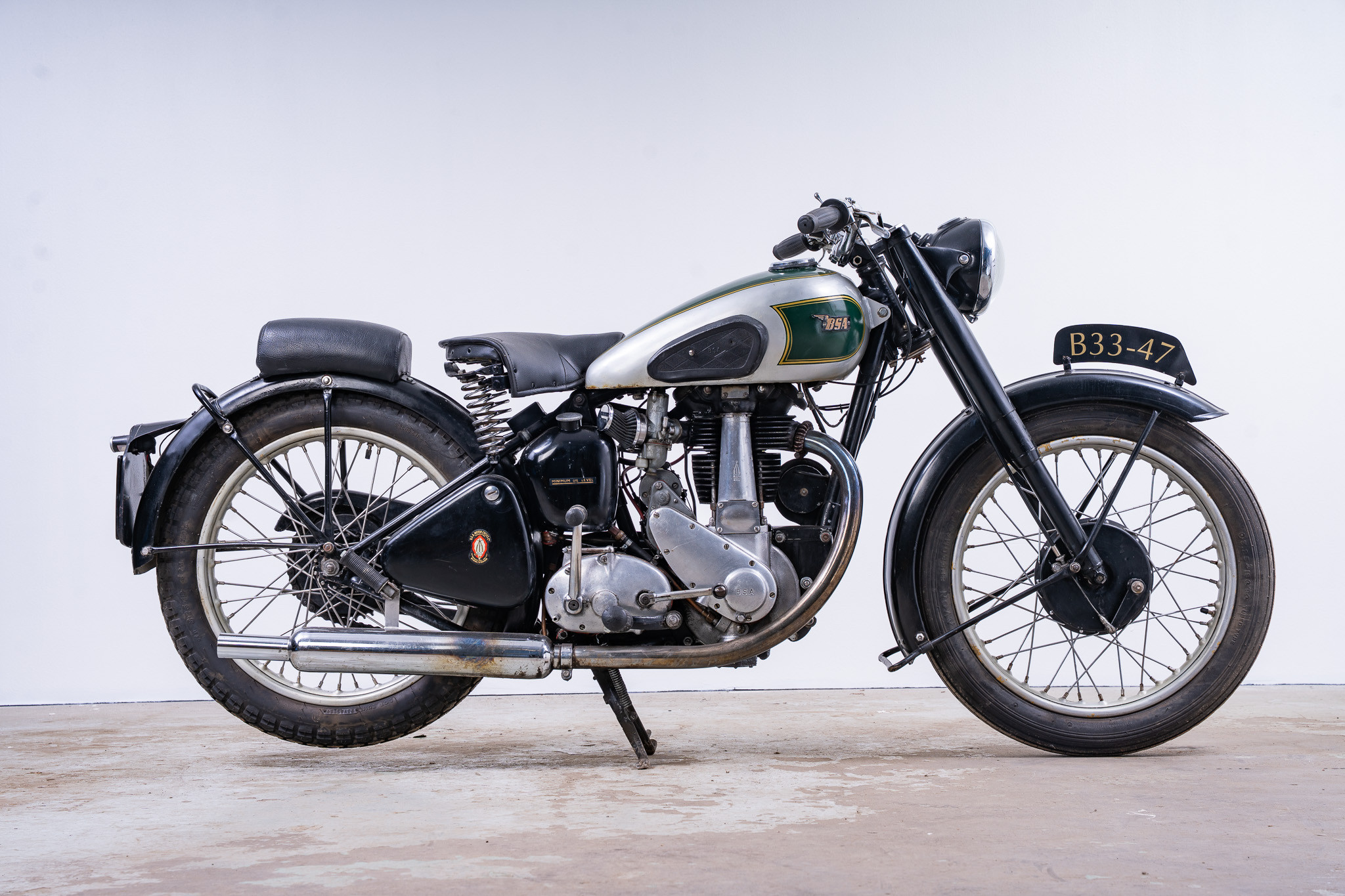 BSA, modell B33, 1947, England.