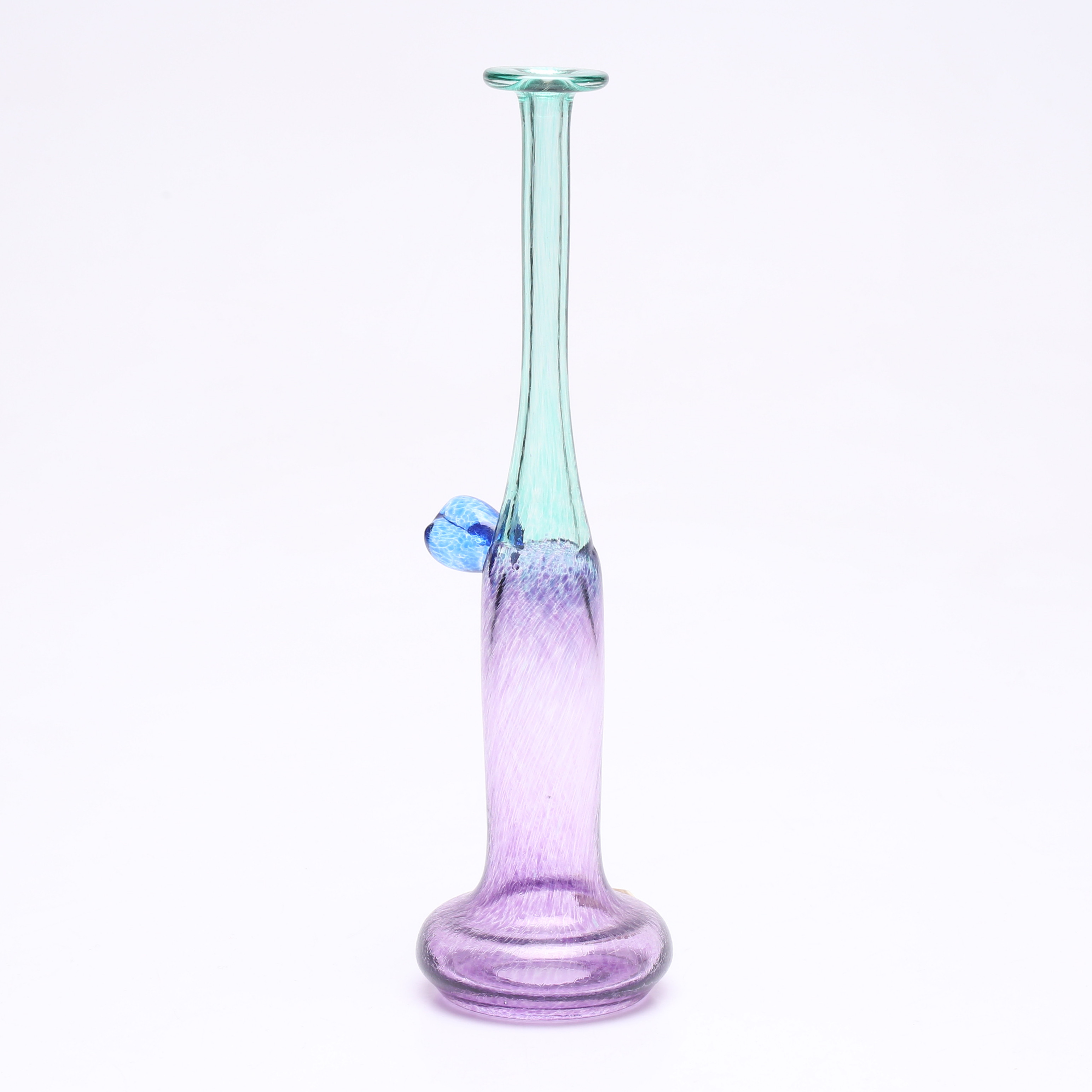 BERTIL VALLIEN. Konstglas, "Windpipes", Kosta Boda.