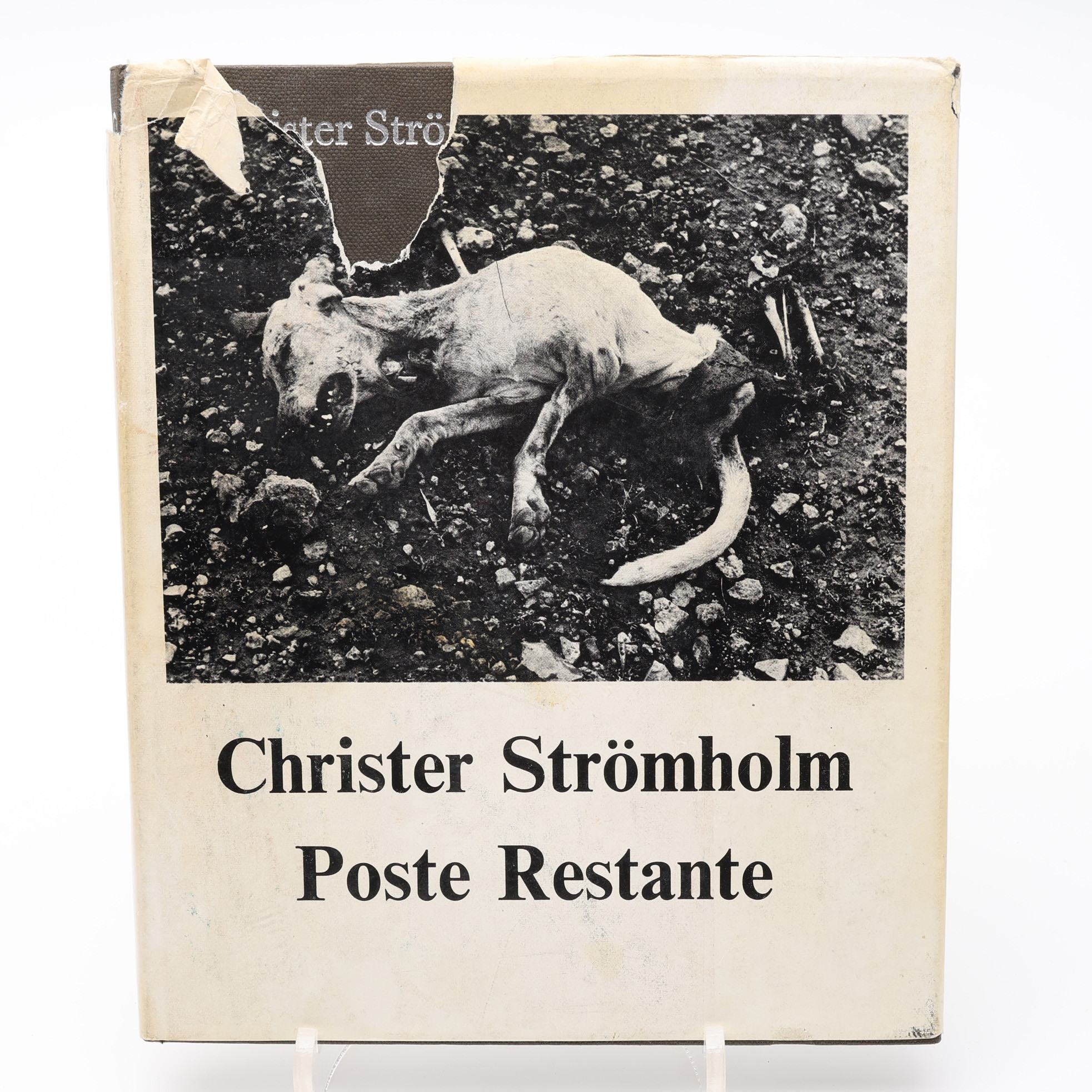 FOTO. FOTO. CHRISTER STRÖMHOLMS BERÖMDA POSTE RESTANTE.I FÖRSTA UPPLAGAN 1967.