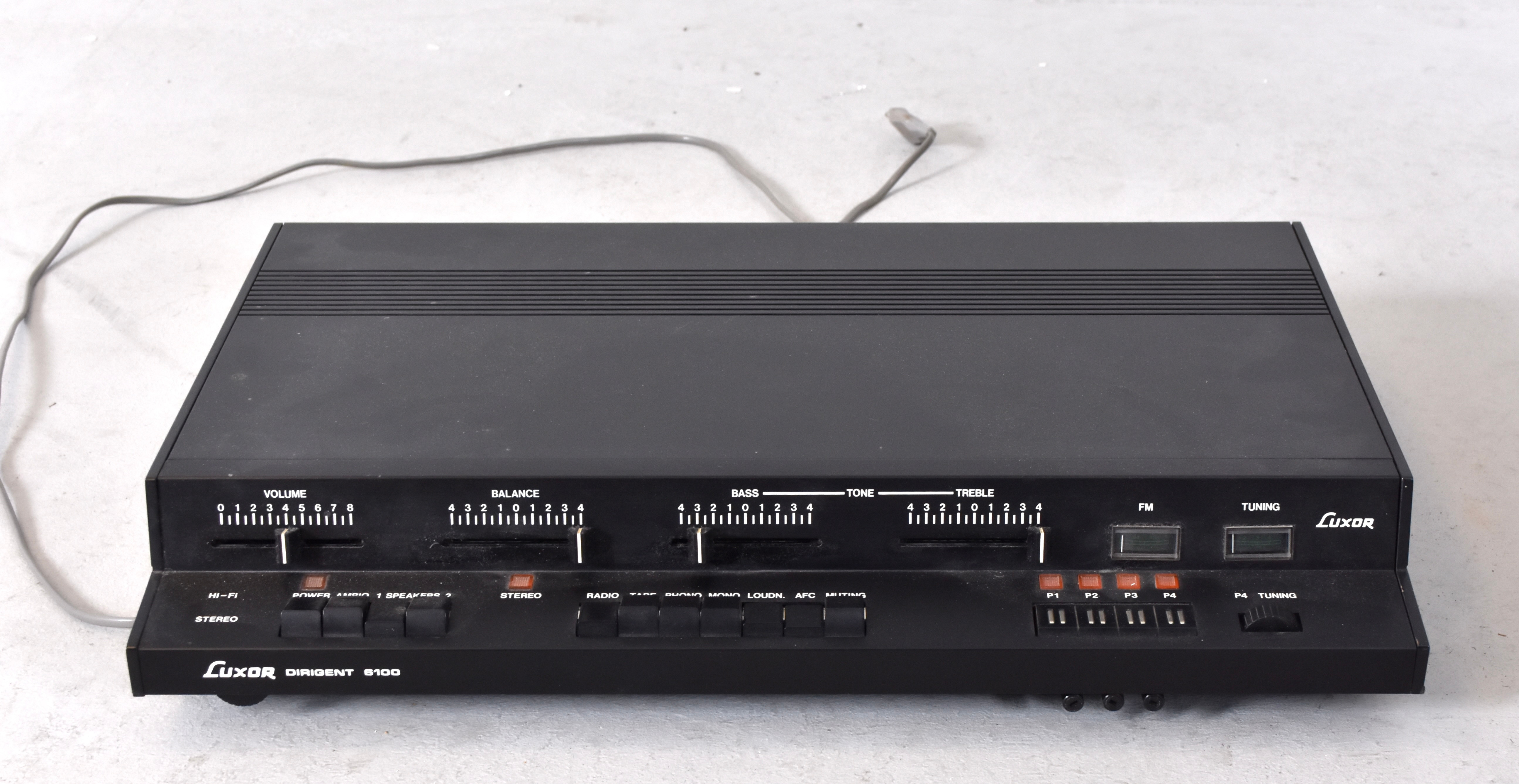 RECEIVER, Luxor Dirigent 6100, 1900-talets andra hälft.