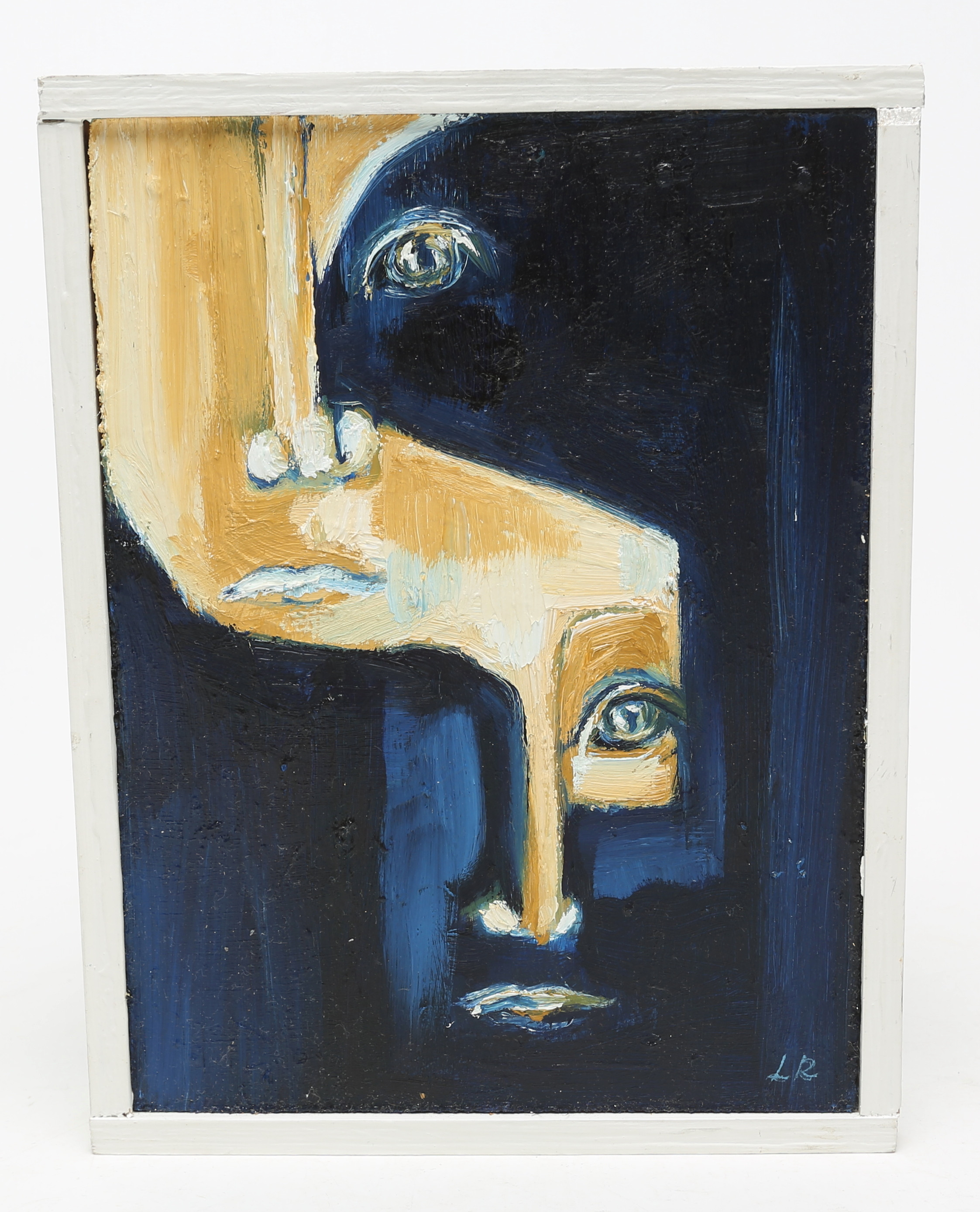 LINN RUNESON. OLJA, på pannå, signerad.