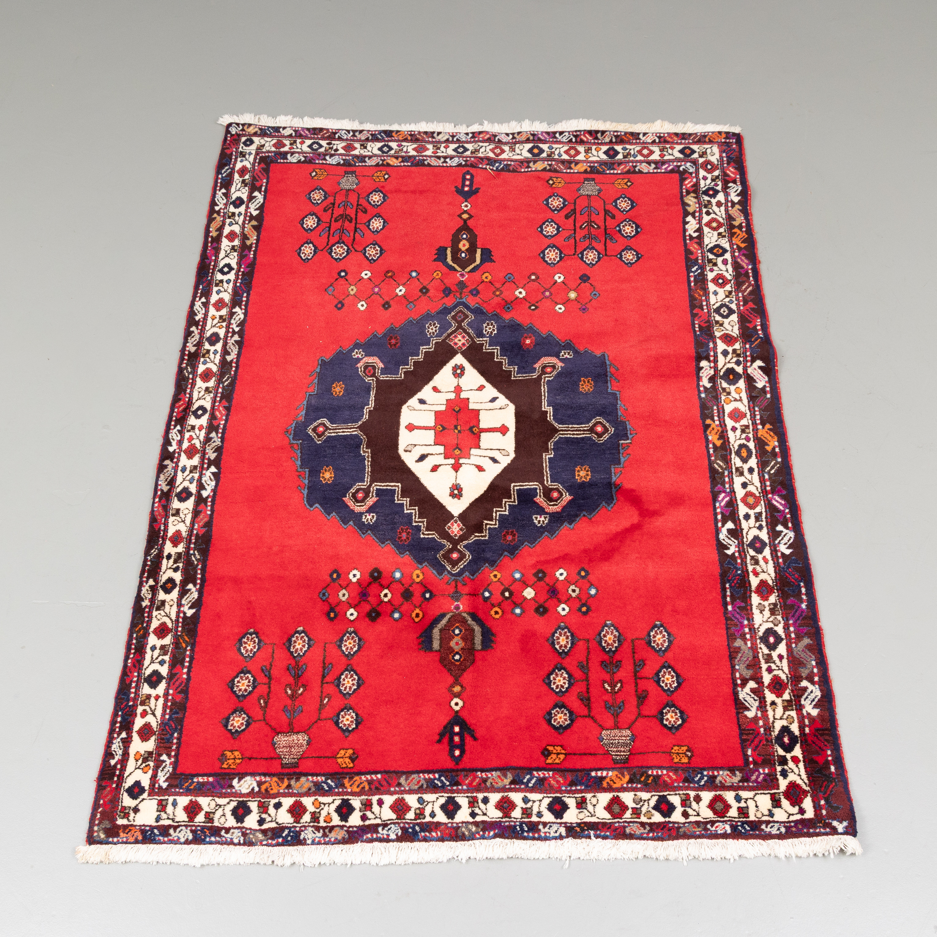 MATTA, Afshar-Sirjan, semiantik, Persien, mått 210x150 cm.