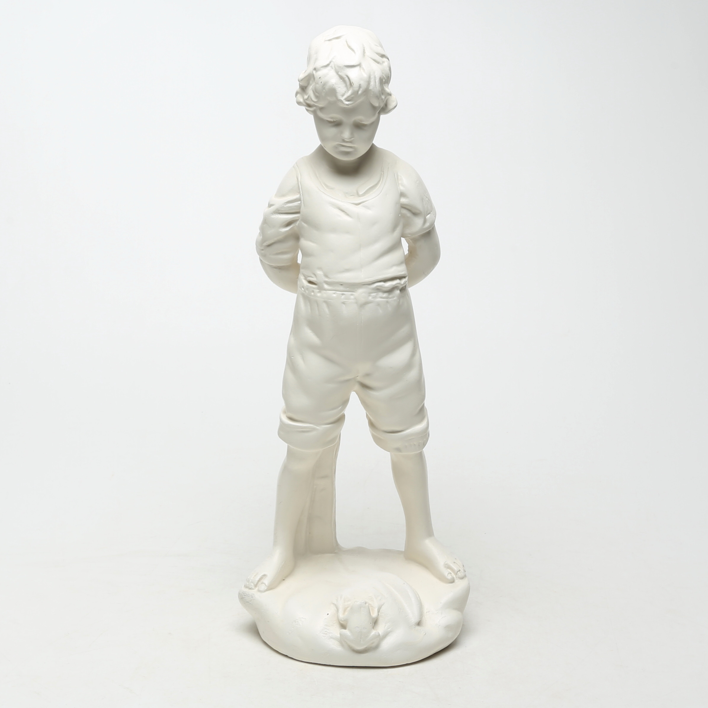 SKULPTUR, bemålad gips, efter parianmodell, modern.