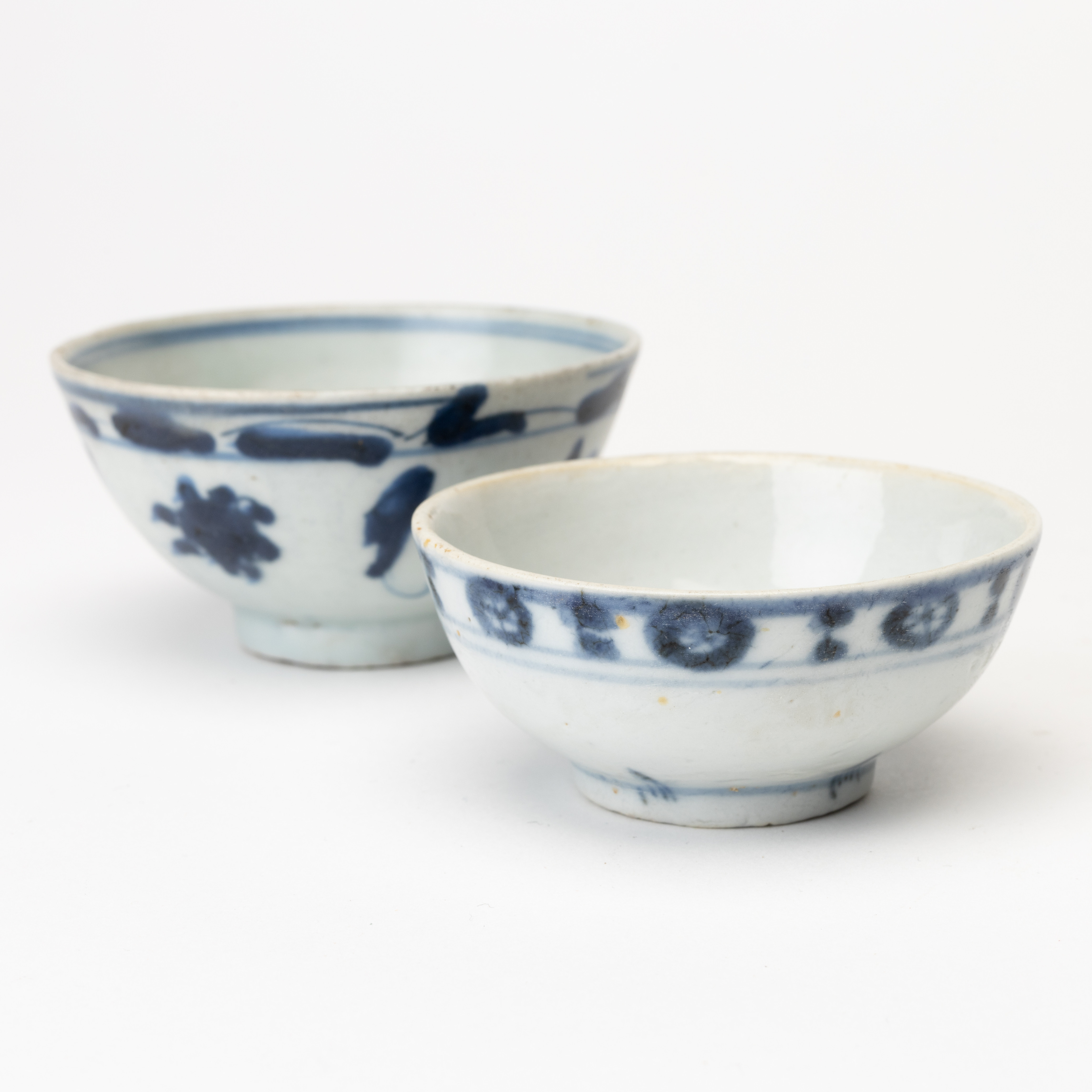 SKÅLAR, 2 st, porslin, Kina, Ming (1368–1644).