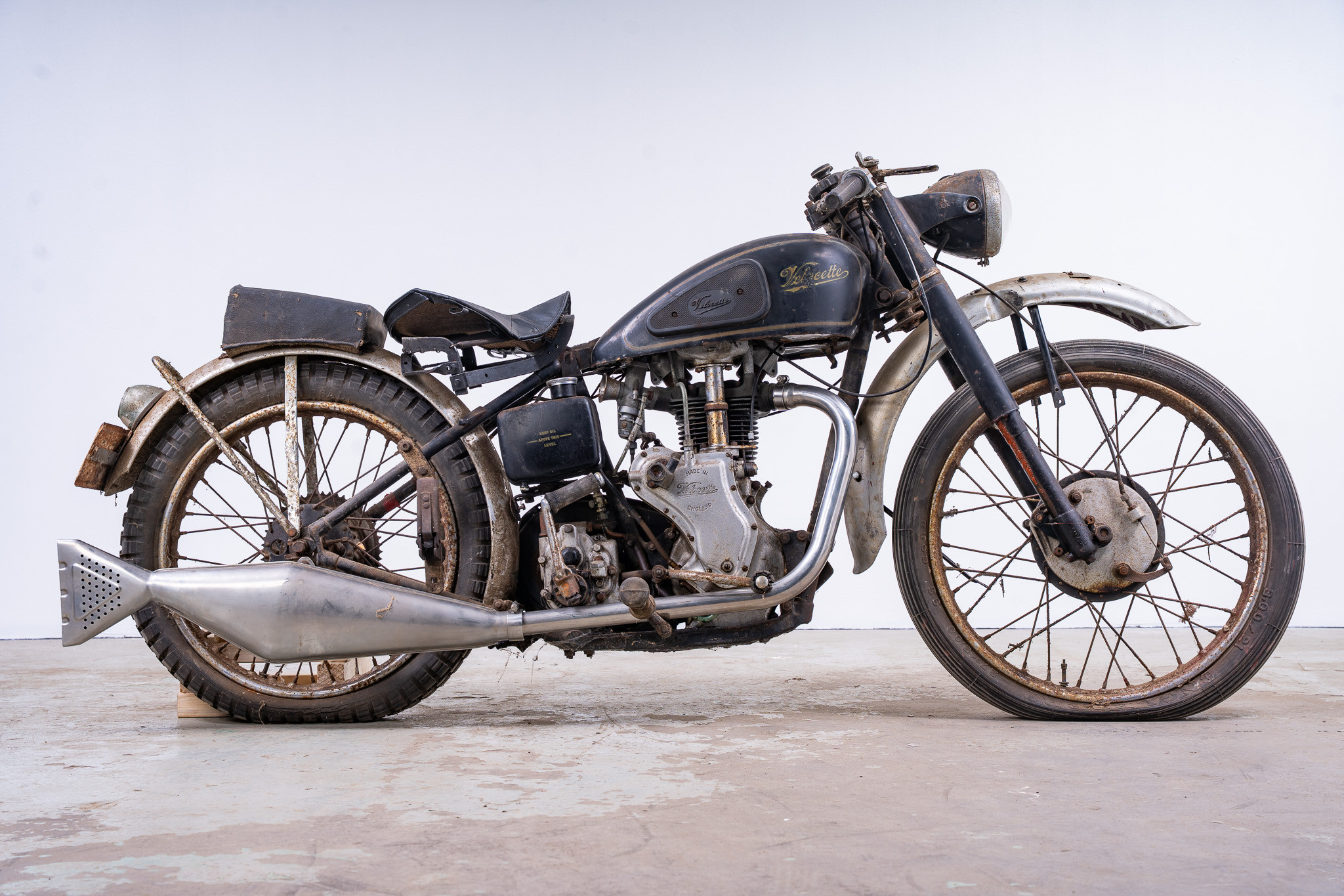 VELOCETTE, modell MAC, 350cc, 1950, England.