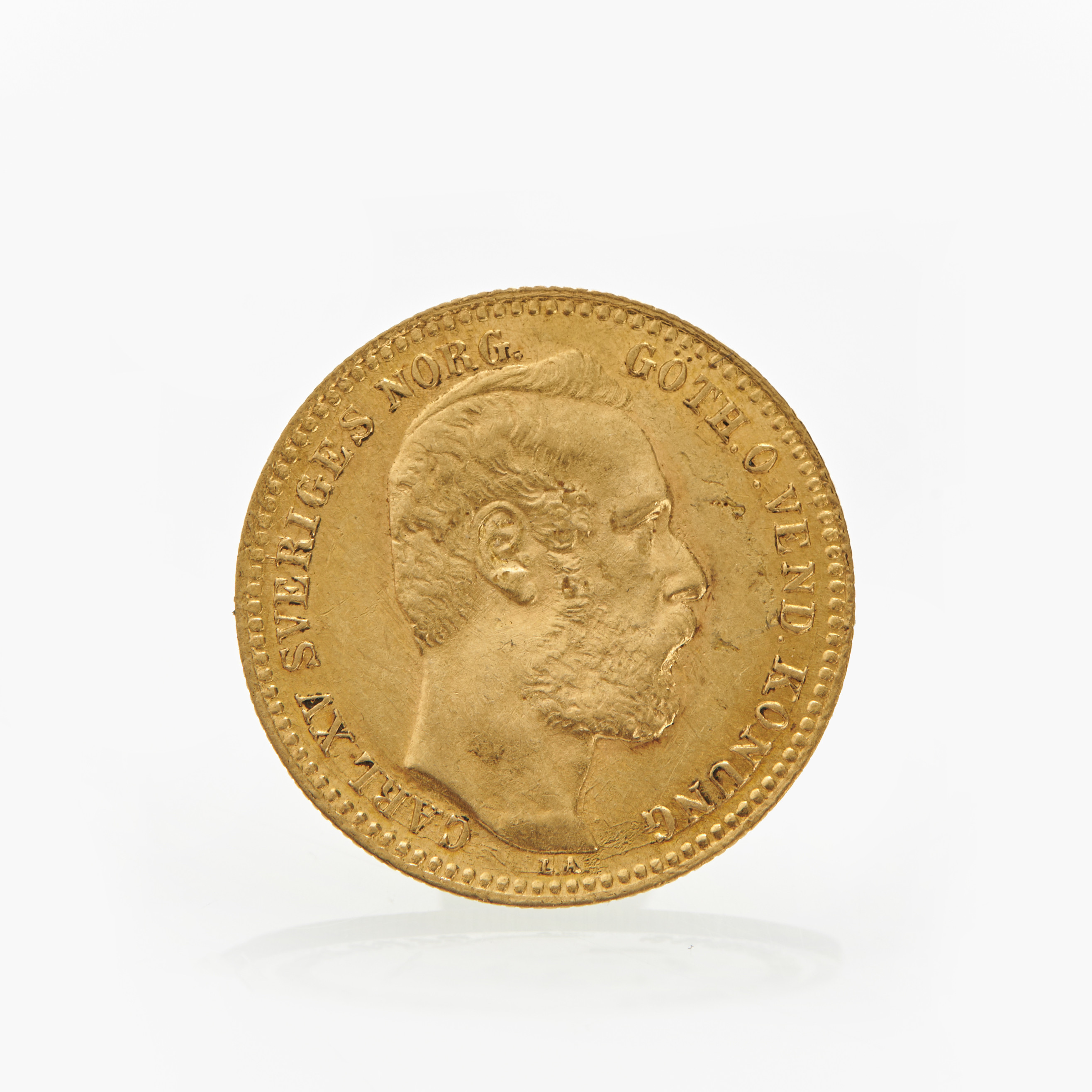 KARL XV (1859-1872). Carolin 1868.