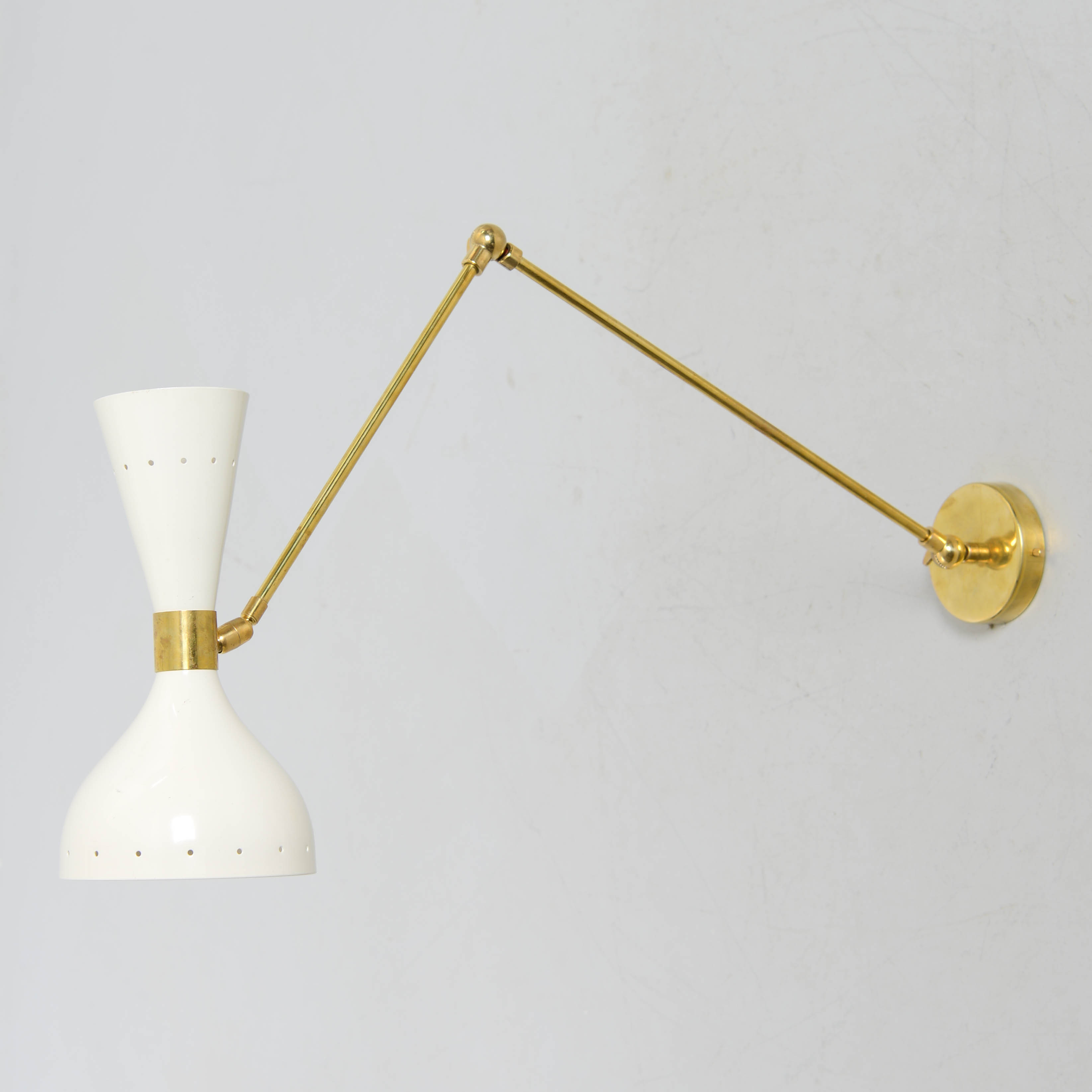 VÄGGLAMPA, "Moonlight Articolata Doppia", Luci Progetti, Italien.