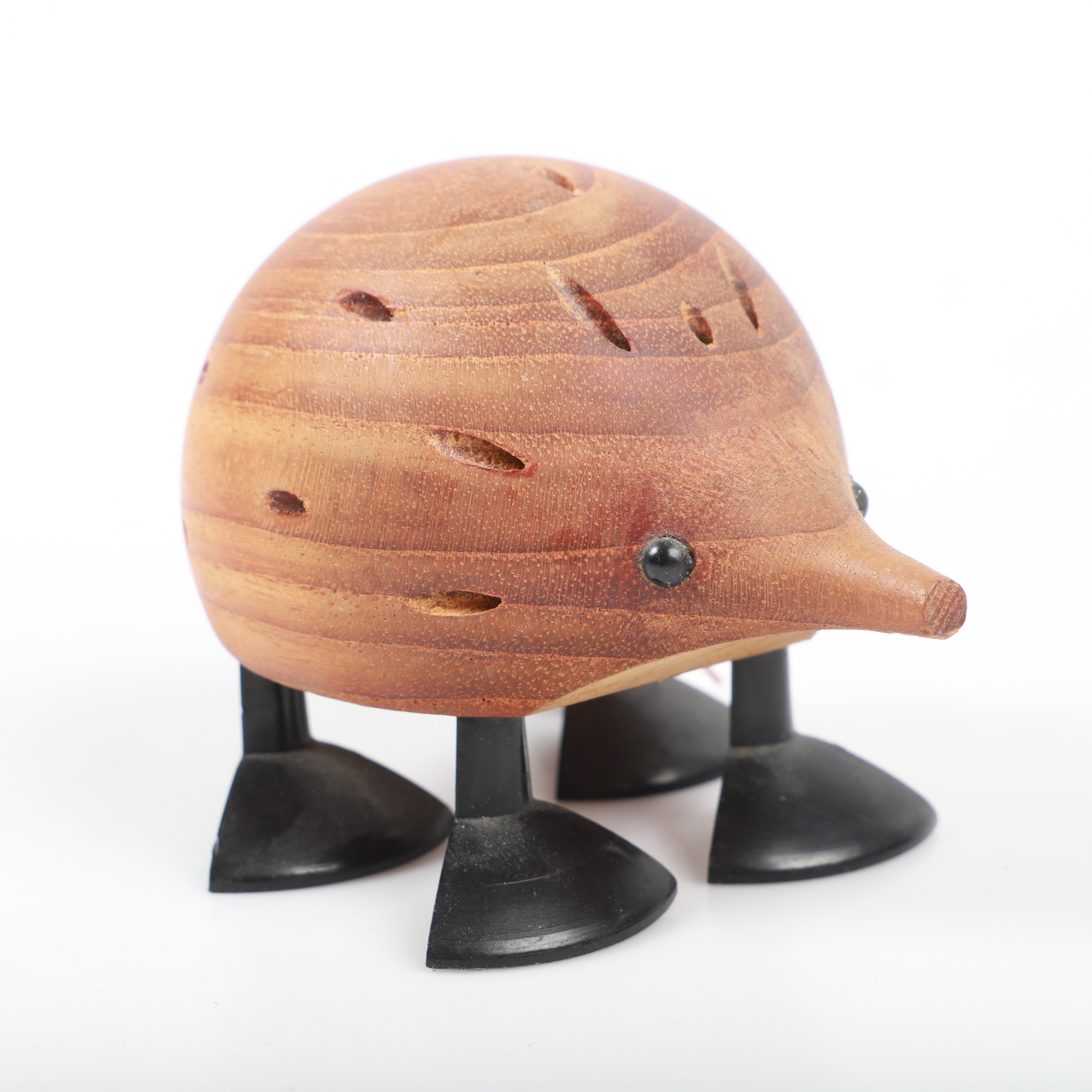 TANDPETARSTÄLL, teak och plast, Laurids Lønborg, Danmark.