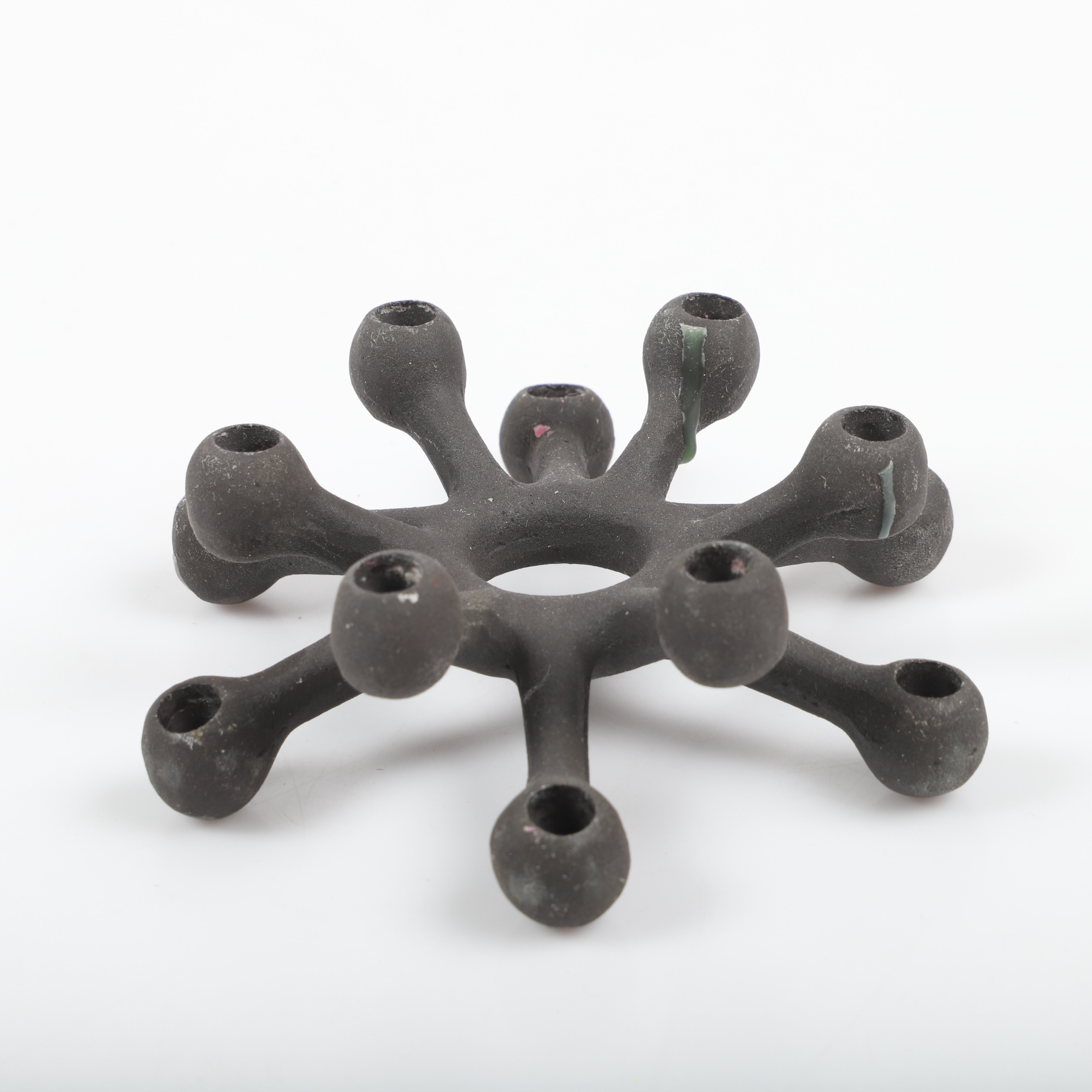 JENS QUISTGAARD. Ljusstake, gjutjärn, Danmark.