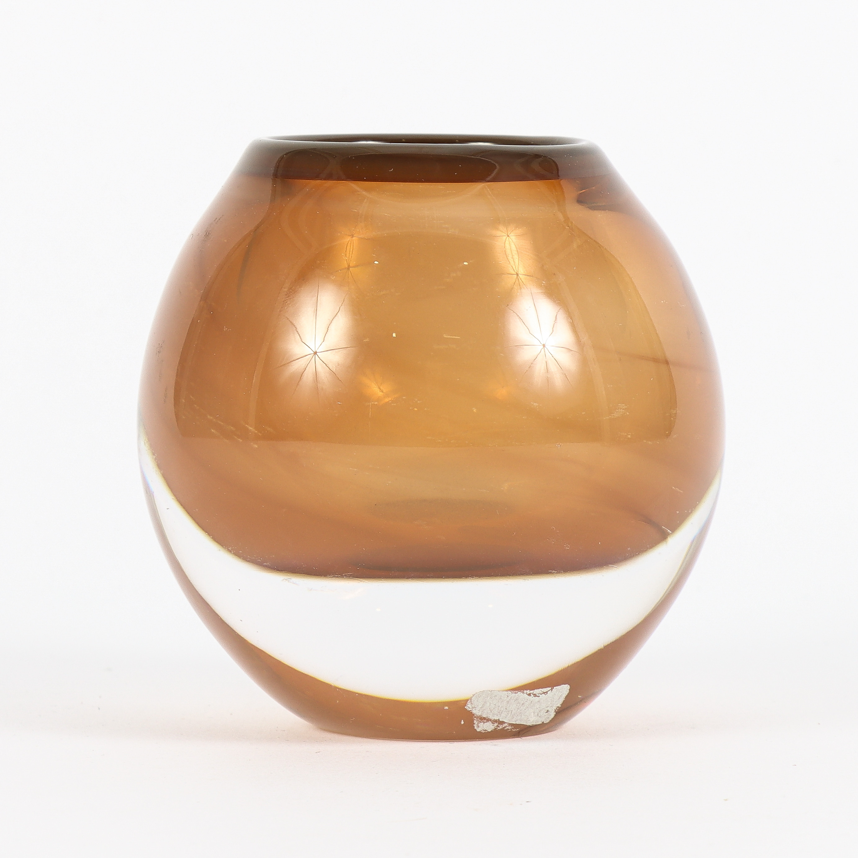 VAS glas, Studio Åhus, Hanne Dreutler & Arthur Zirnsack, signerad.