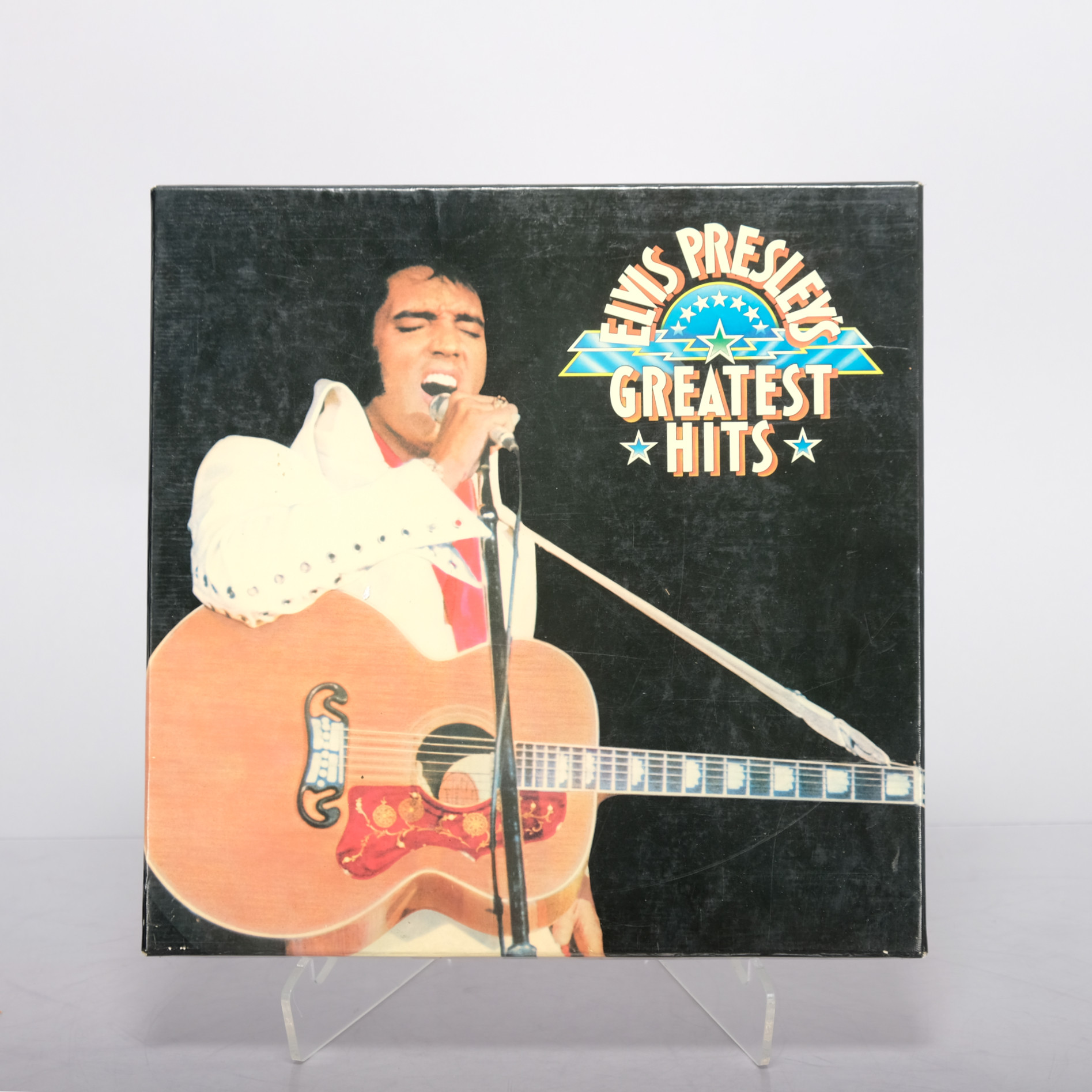 LP-SAMLING, "Elvis greatest hits", 7 Skivor.