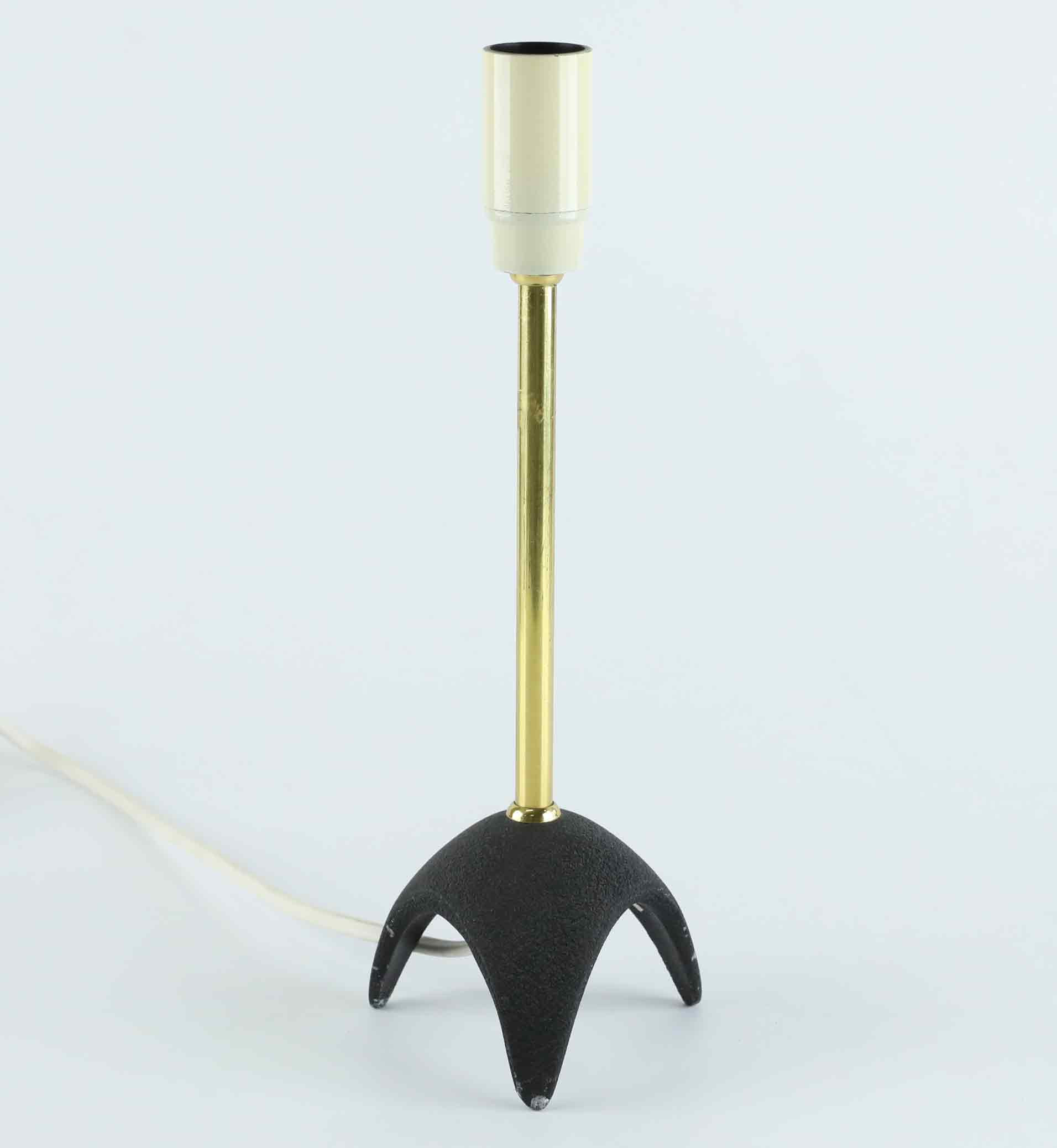 BORDSLAMPA, Swedish Modern, mässing, 1940-tal.