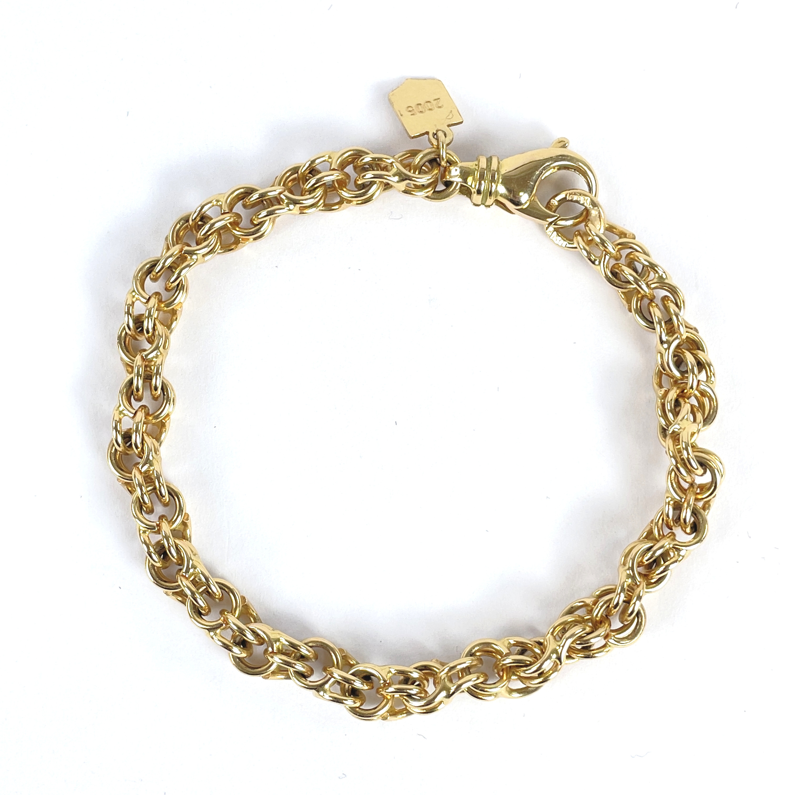 ARMBAND, 18K guld, "Roslagslänken", Guldsmederna Karin & Sören HB, Norrtälje, 2005.