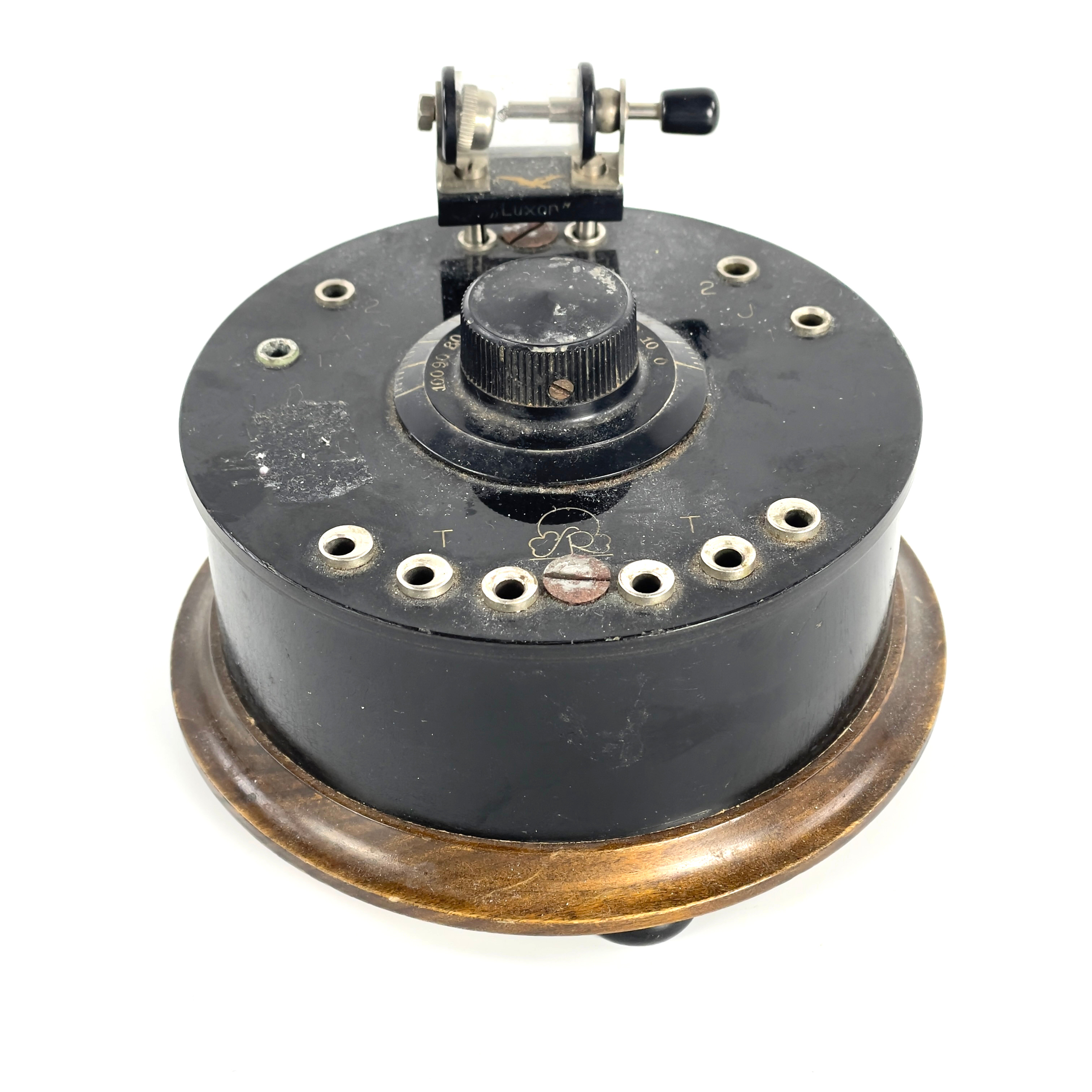 KRISTALLMOTTAGARE. Typ M, nr 4618, Radiola Kristall, Svenska Radioaktiebolaget, 1920-tal.