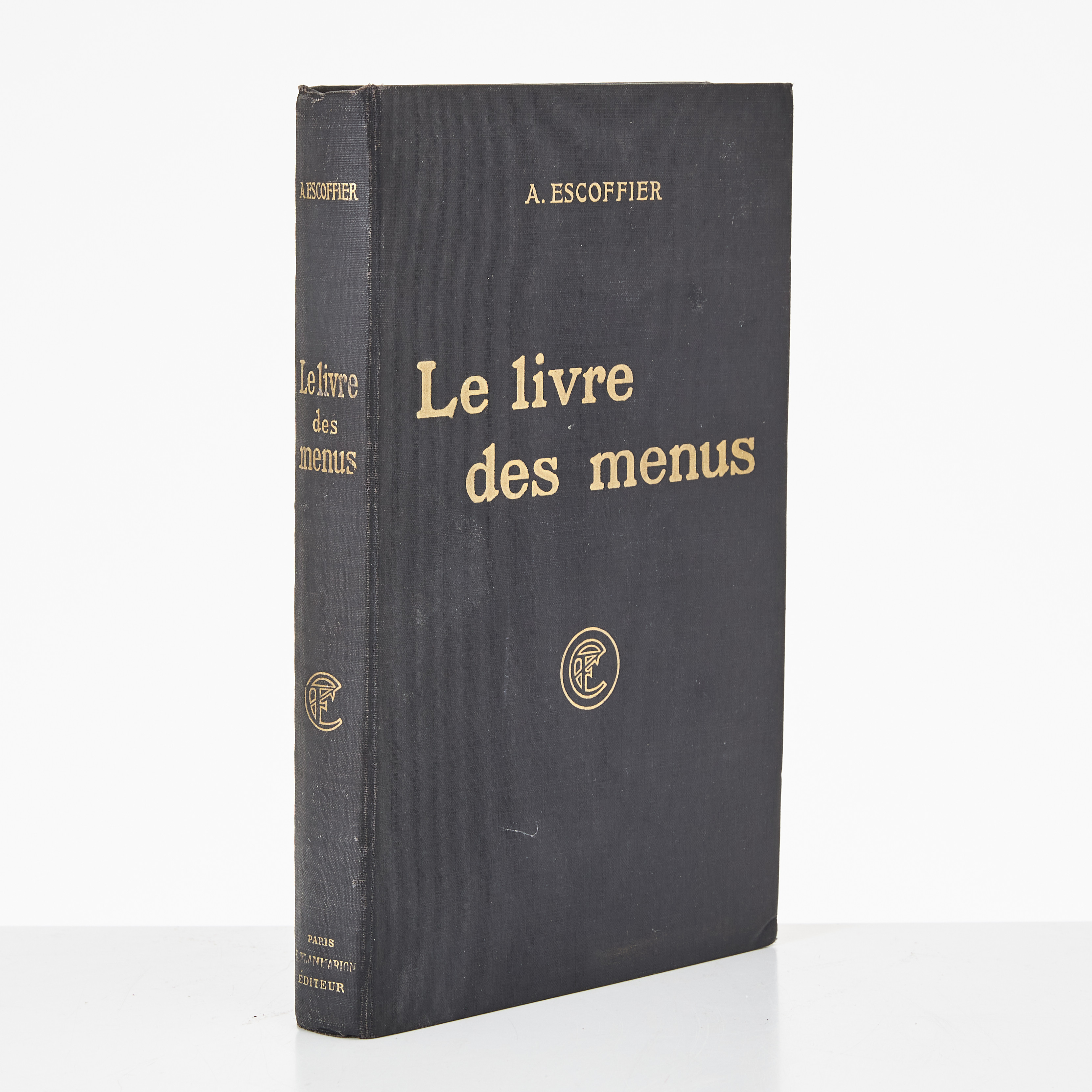 ESCOFFIER, LE LIVRE DES MENUS, 1929.
