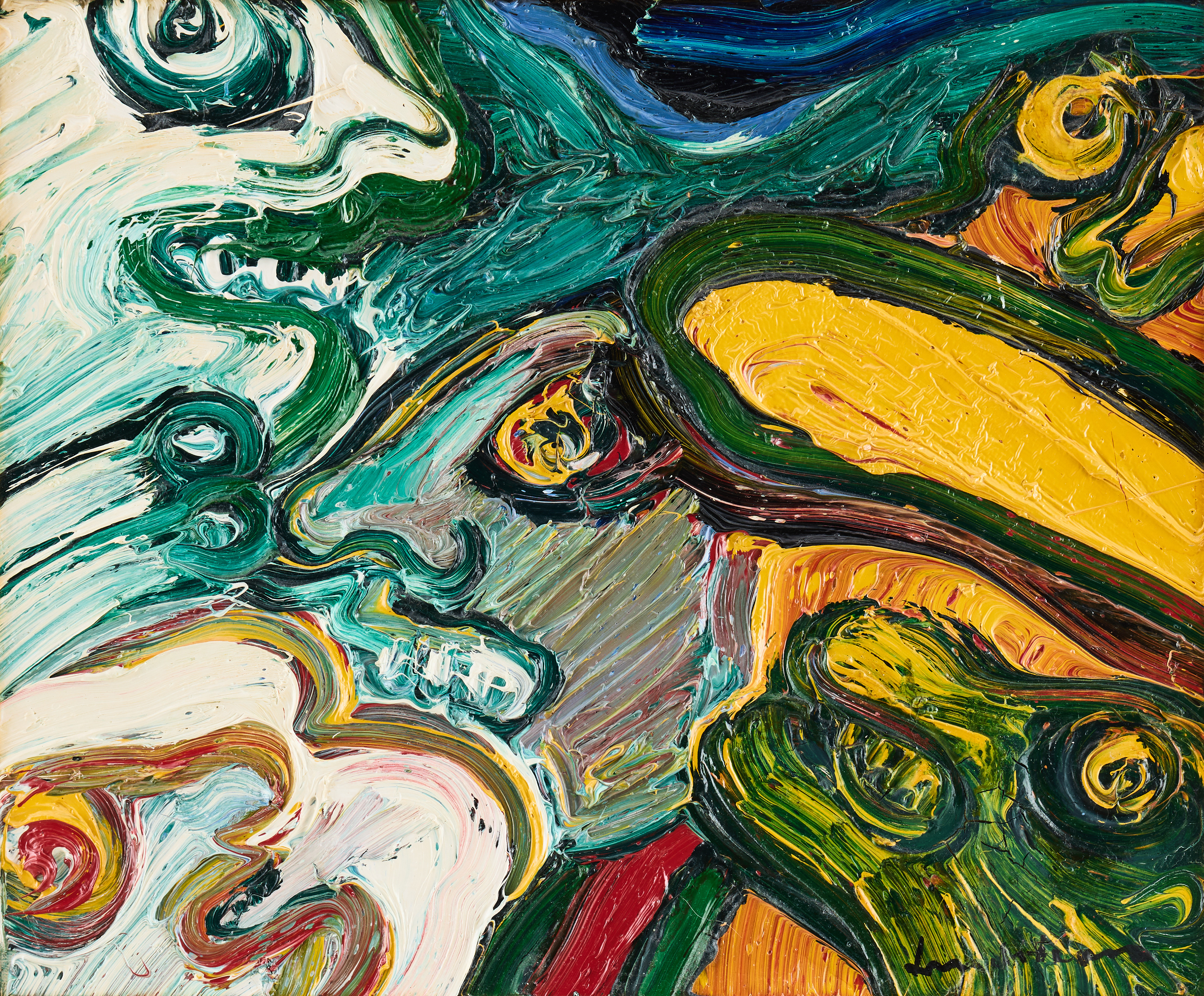 BENGT LINDSTRÖM. Figurkomposition.