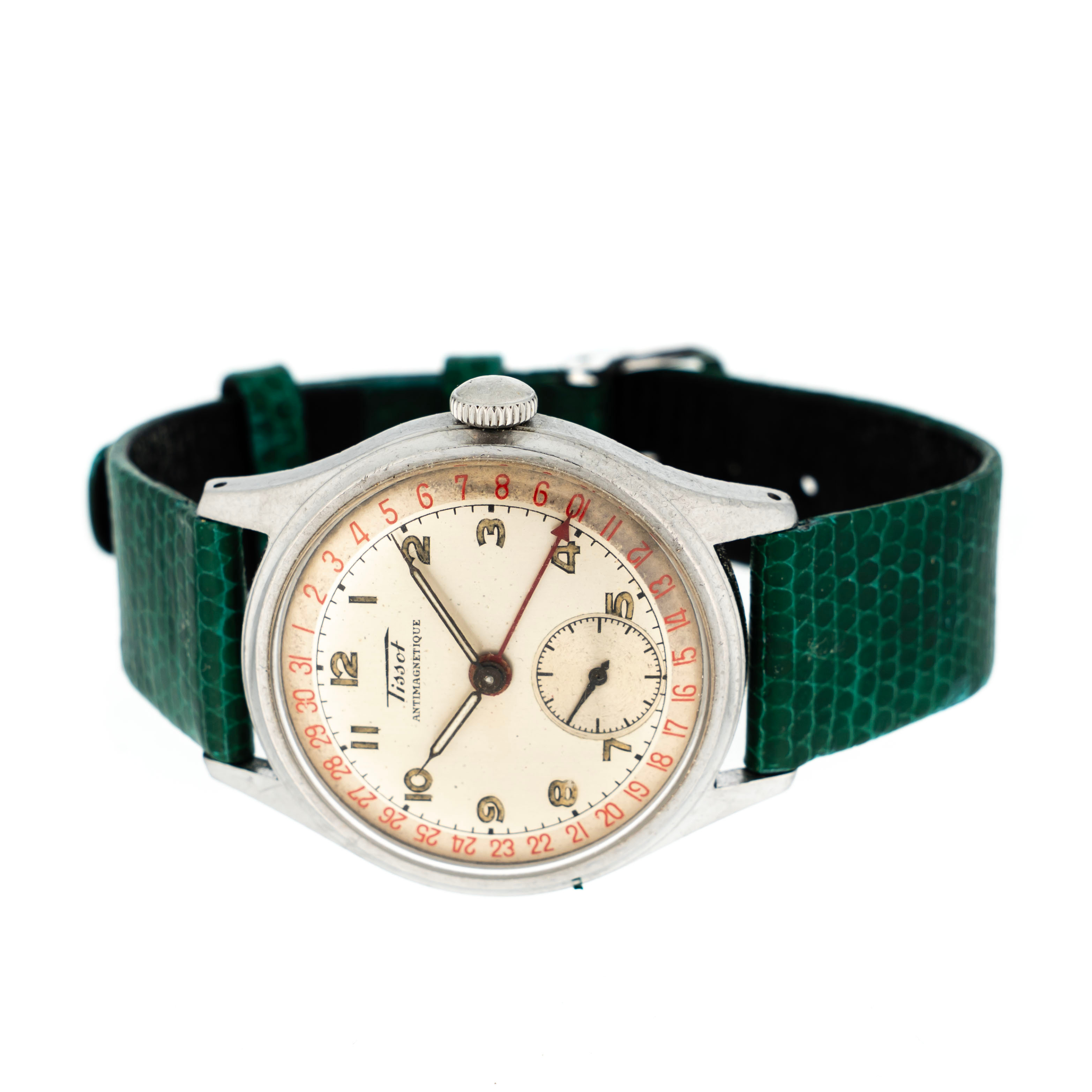 TISSOT. Armbandsur, Rostfritt stål, Antimagnetique.