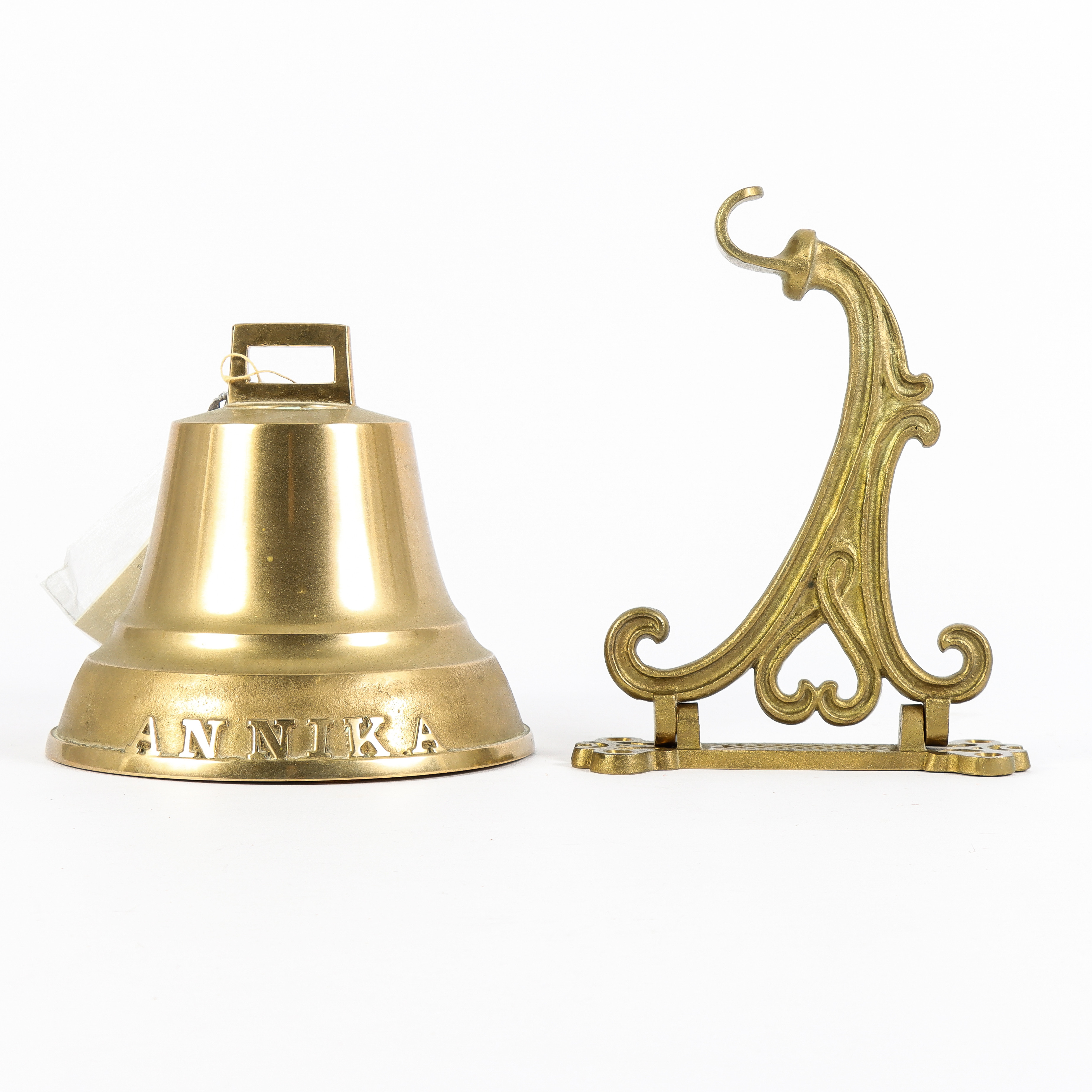 KLOCKA malm, Gustafs Pinglan, 9/0, med konsoll.