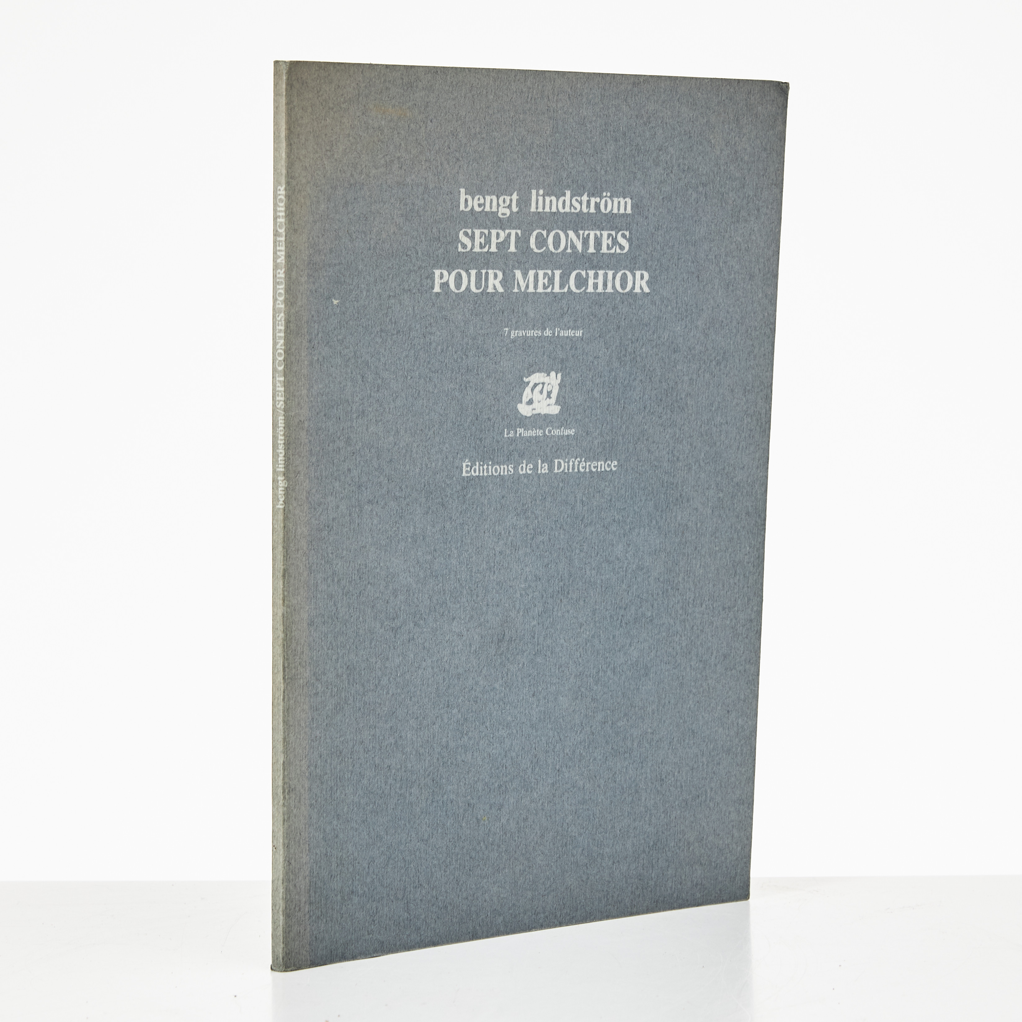 BENGT LINDSTRÖM, SEPT CONTES POR MELCHIOR, SIGNERAD, endast texthäftet.