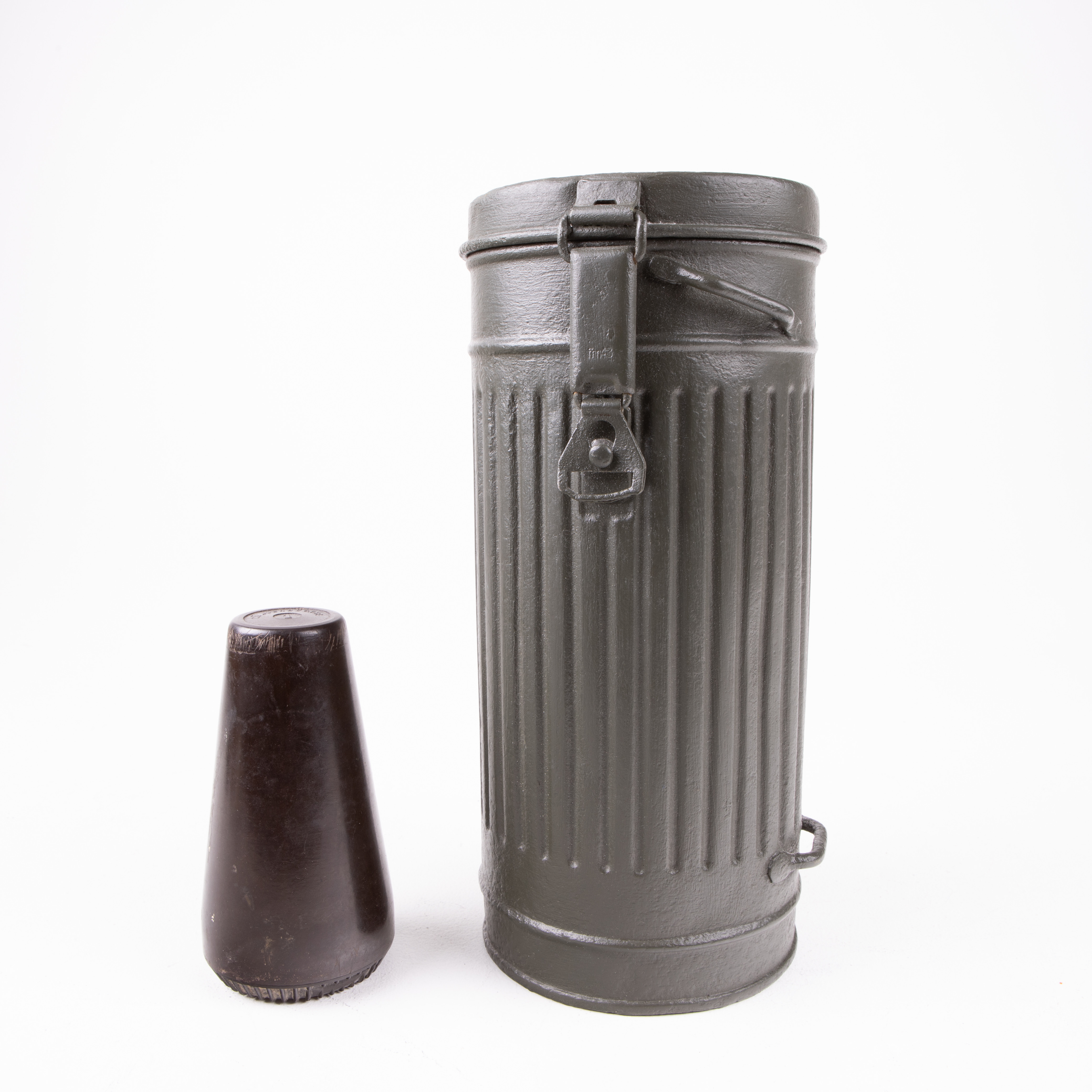 MILITARIA, gasmask, Zunderbüchse 1, Tyskland, WW2.
