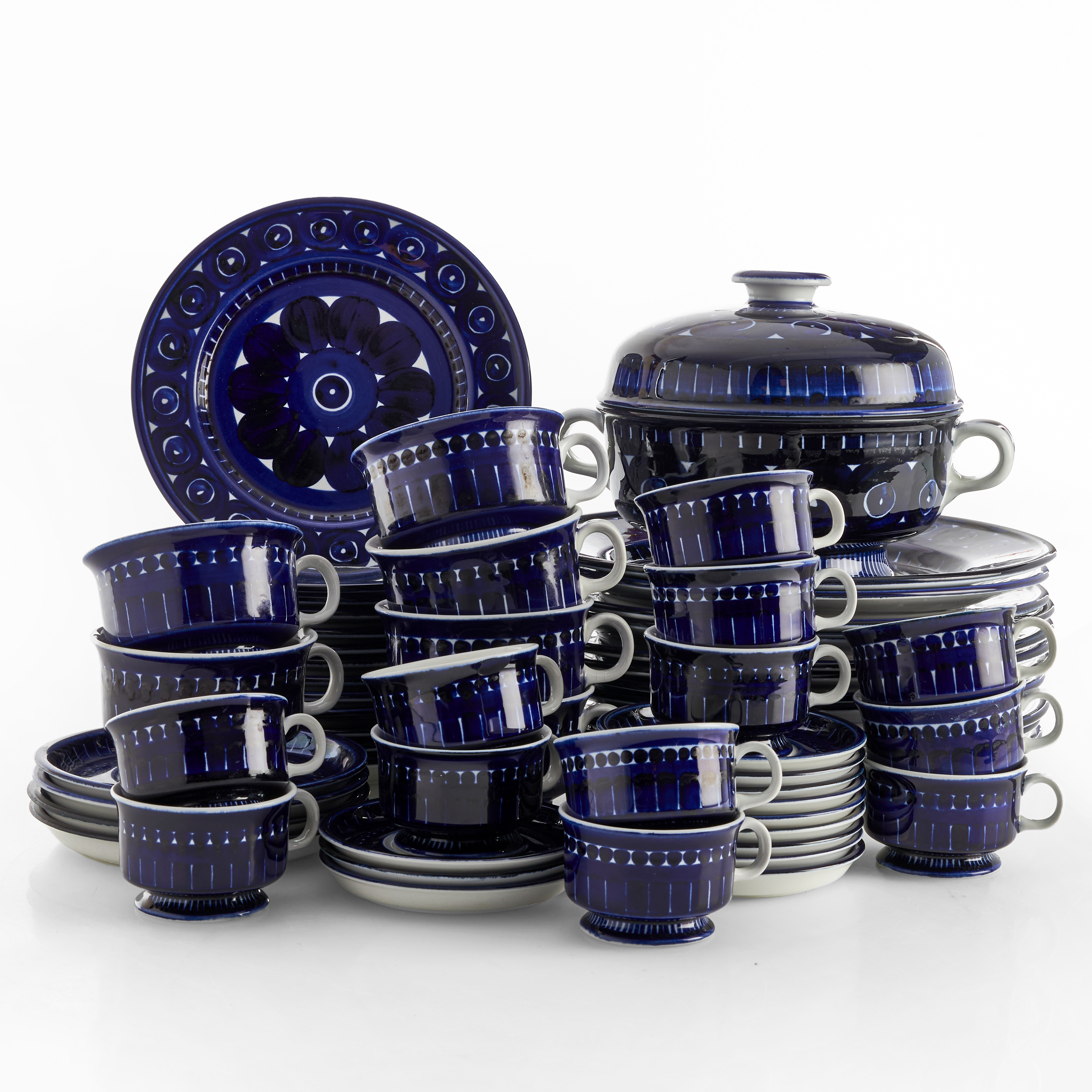 ULLA PROCOPÉ (1921–1968). Servis, "Valencia", 57 delar, Arabia, Finland.