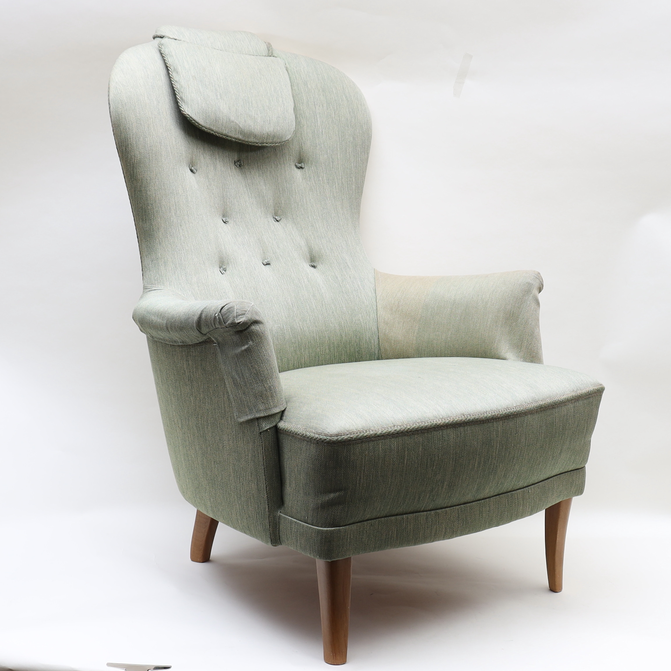 CARL MALMSTEN. Fåtölj, "Farmor" För OH Sjögren, Tranås.