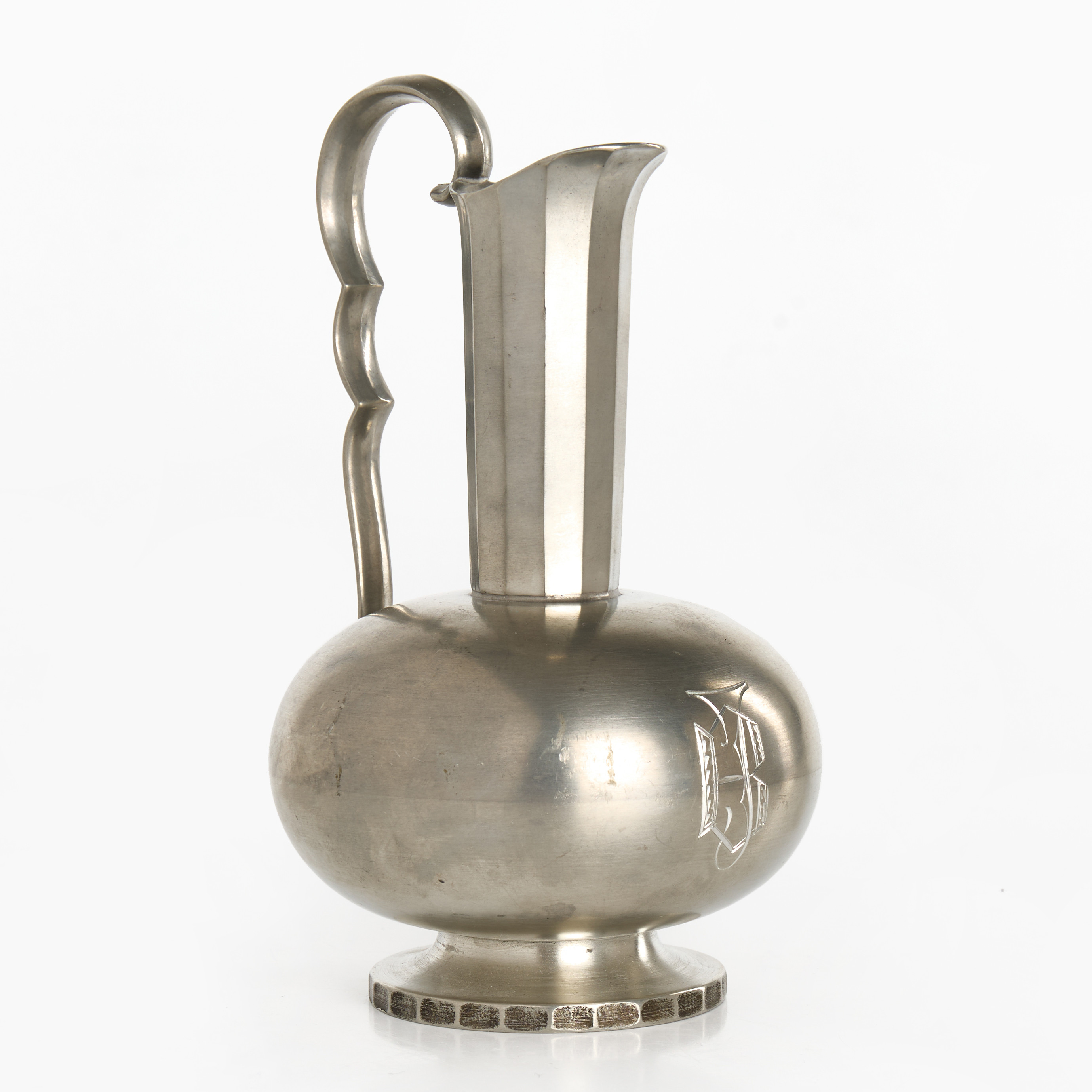 C.G. HALLBERG. Amfora, tenn, Swedish Grace, 1920/30-tal.