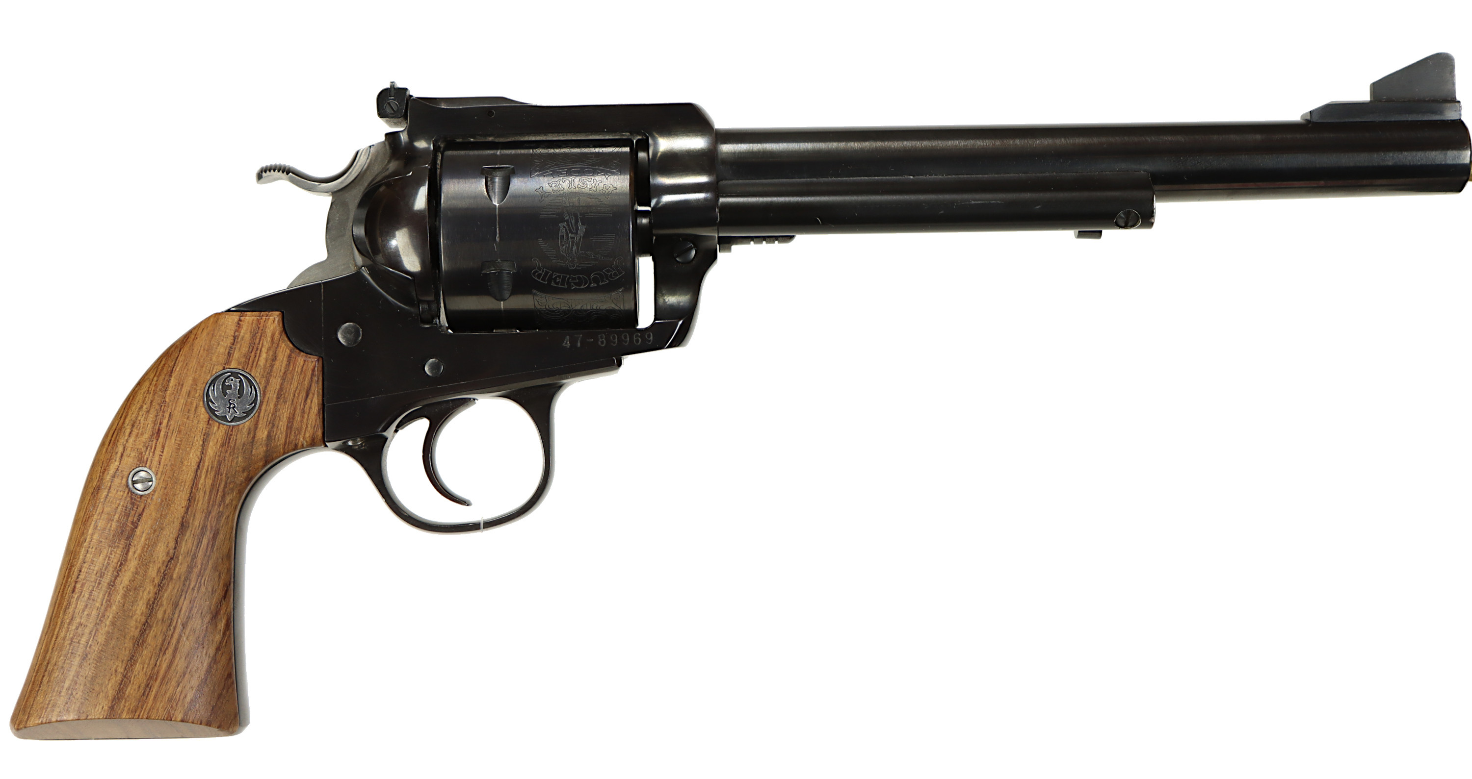 REVOLVER, fabrikat Ruger, modell Bisley, kaliber .45 Colt, tillv.nr 47-89969.