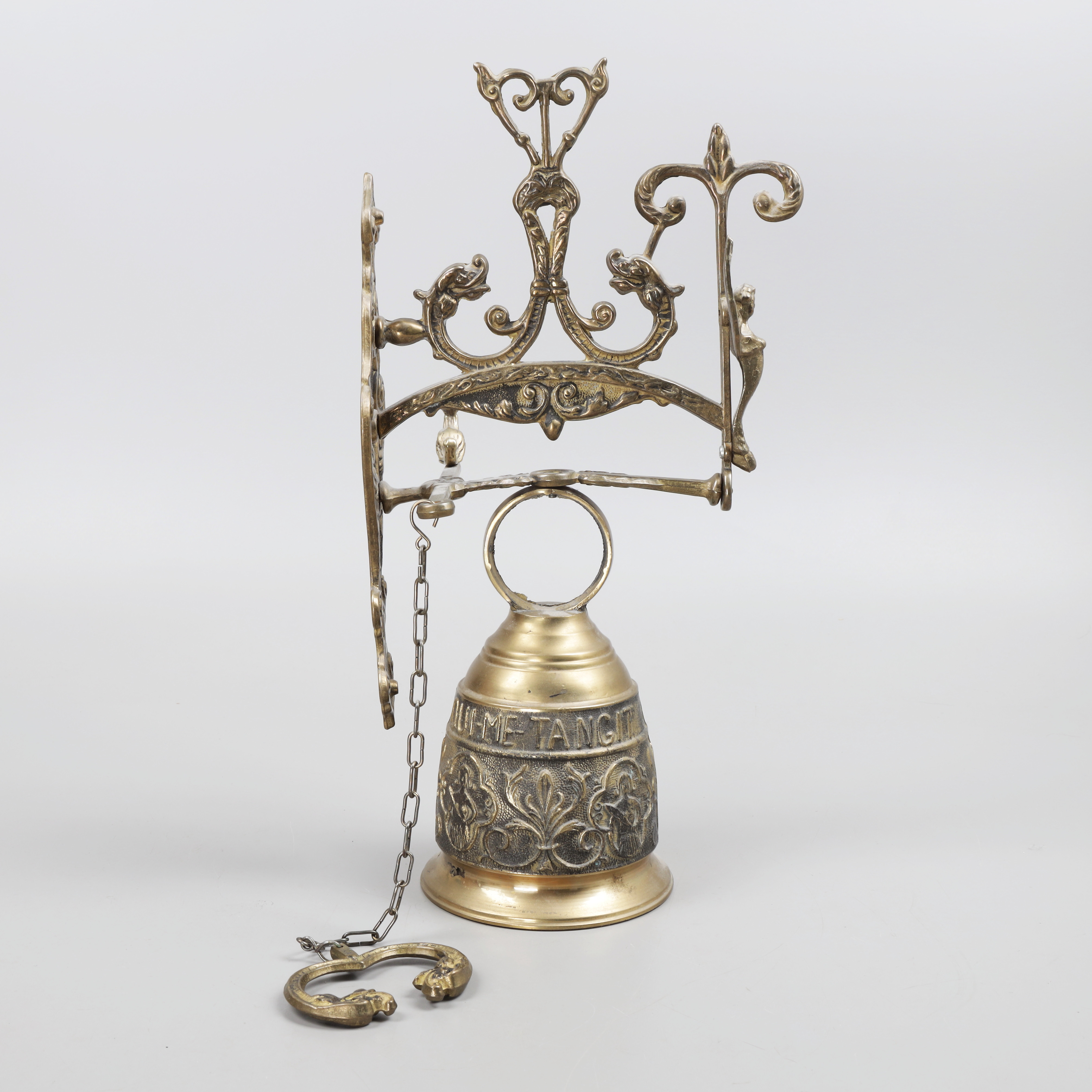 VÄLLINGKLOCKA, mässing, 1900-talets andra hälft.