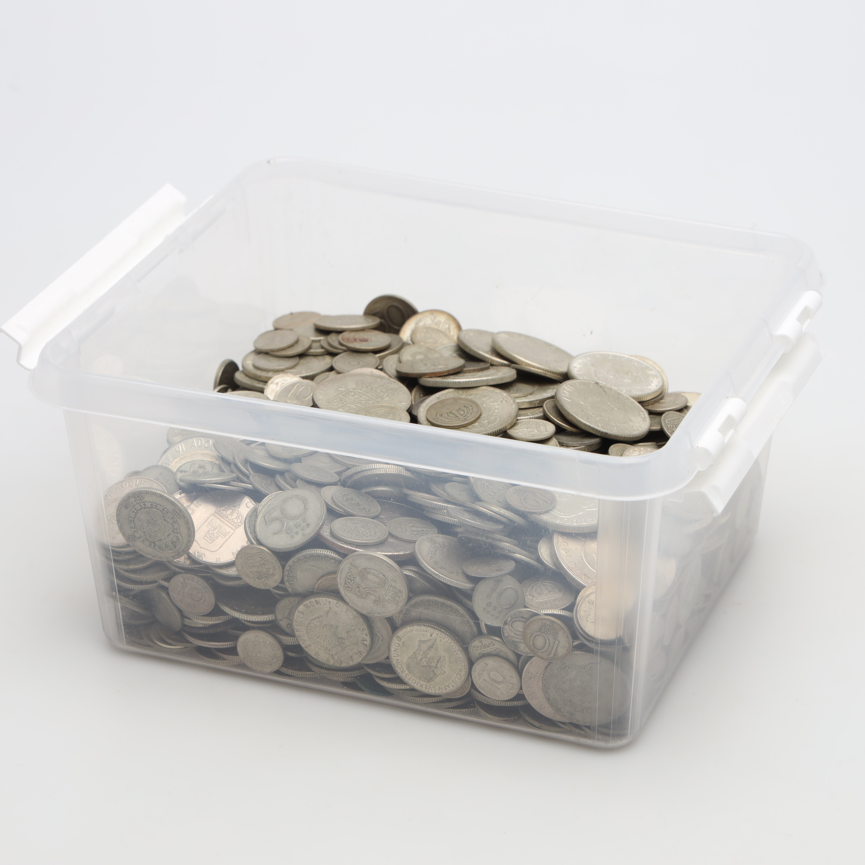 SILVERMYNT finvikt ca 2144 gram.