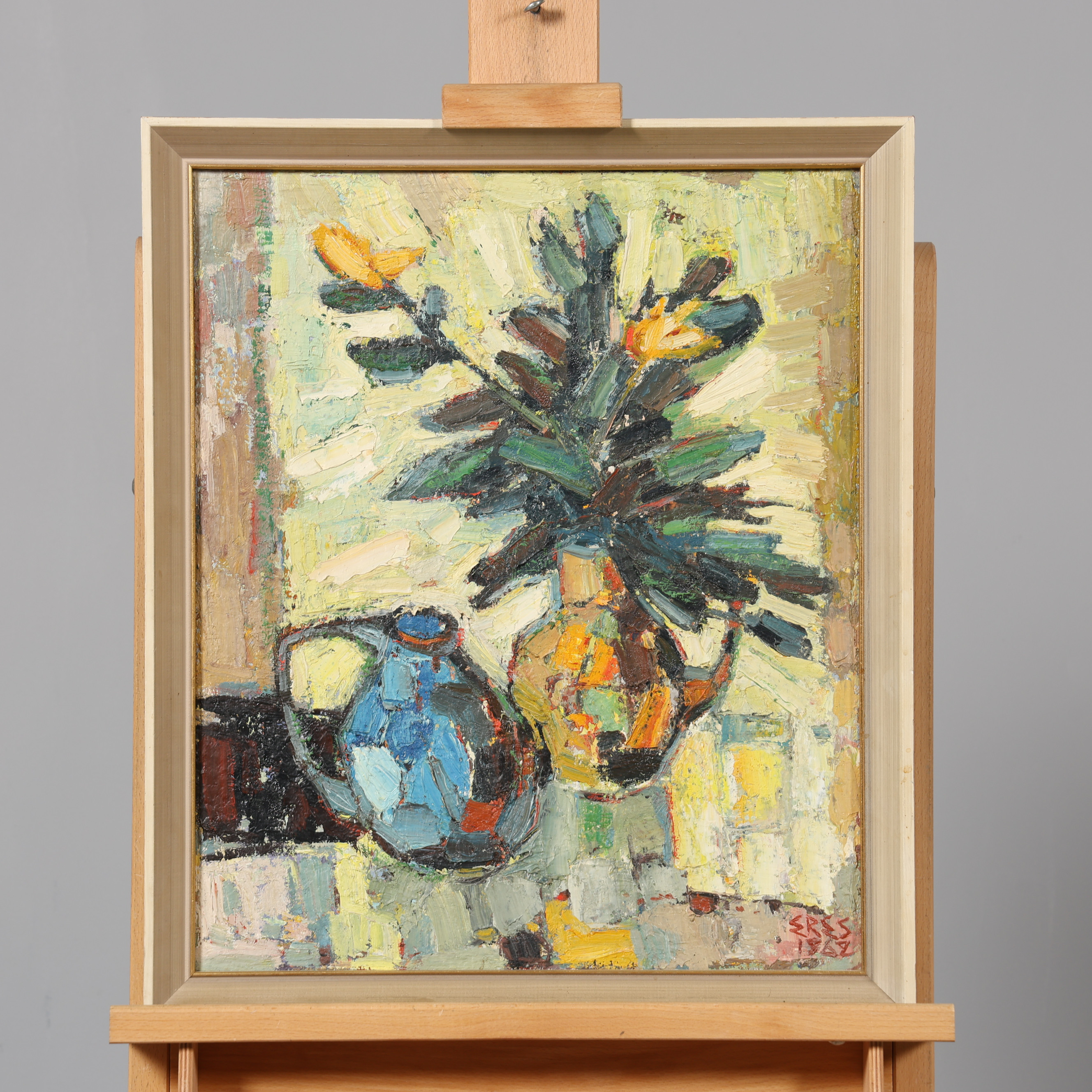 ARNOLD ERES. OLJA PÅ DUK, signerad samt daterad 1962.