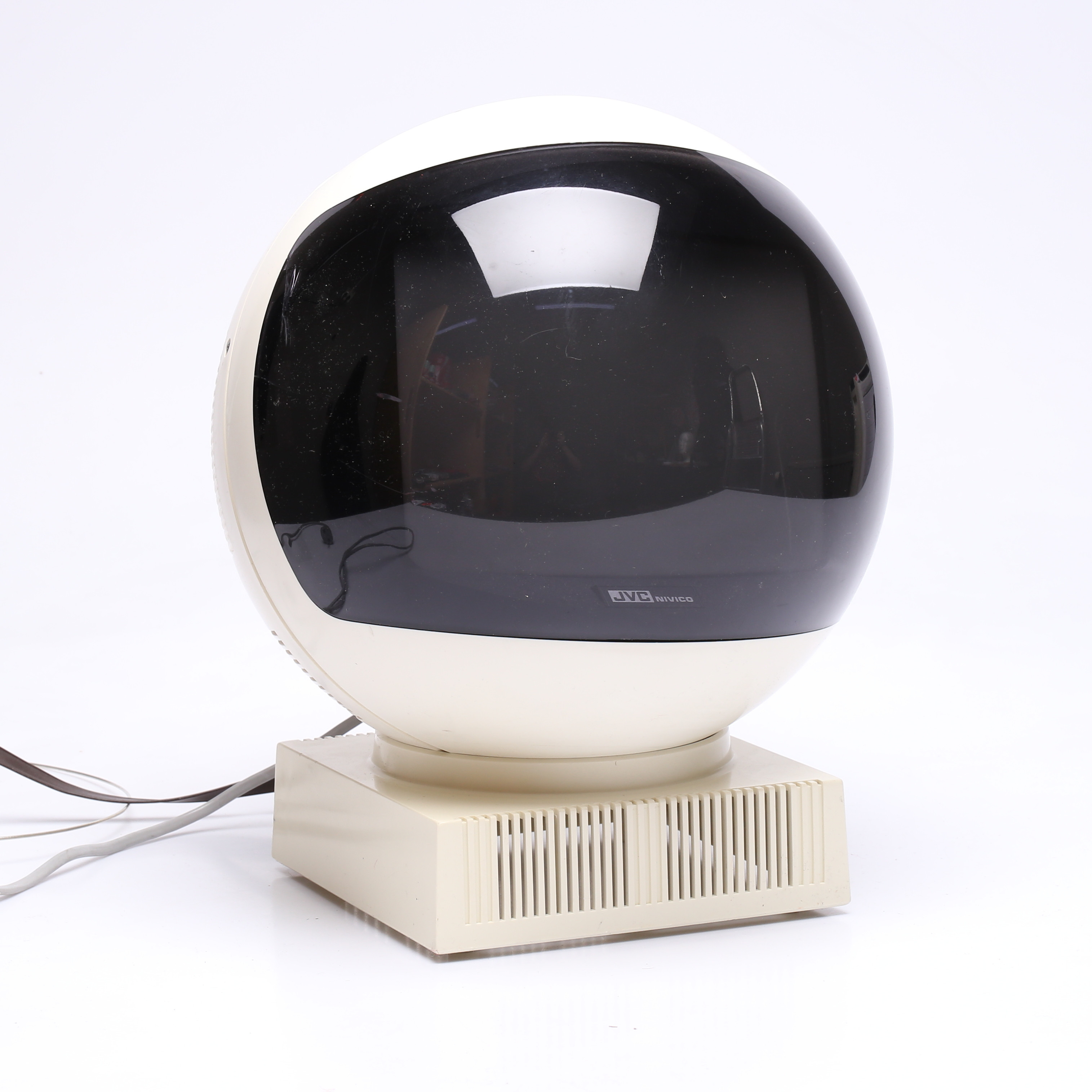 TV, JVC Nivico, Videosphere, Rymdhjälmen, 1970-tal.