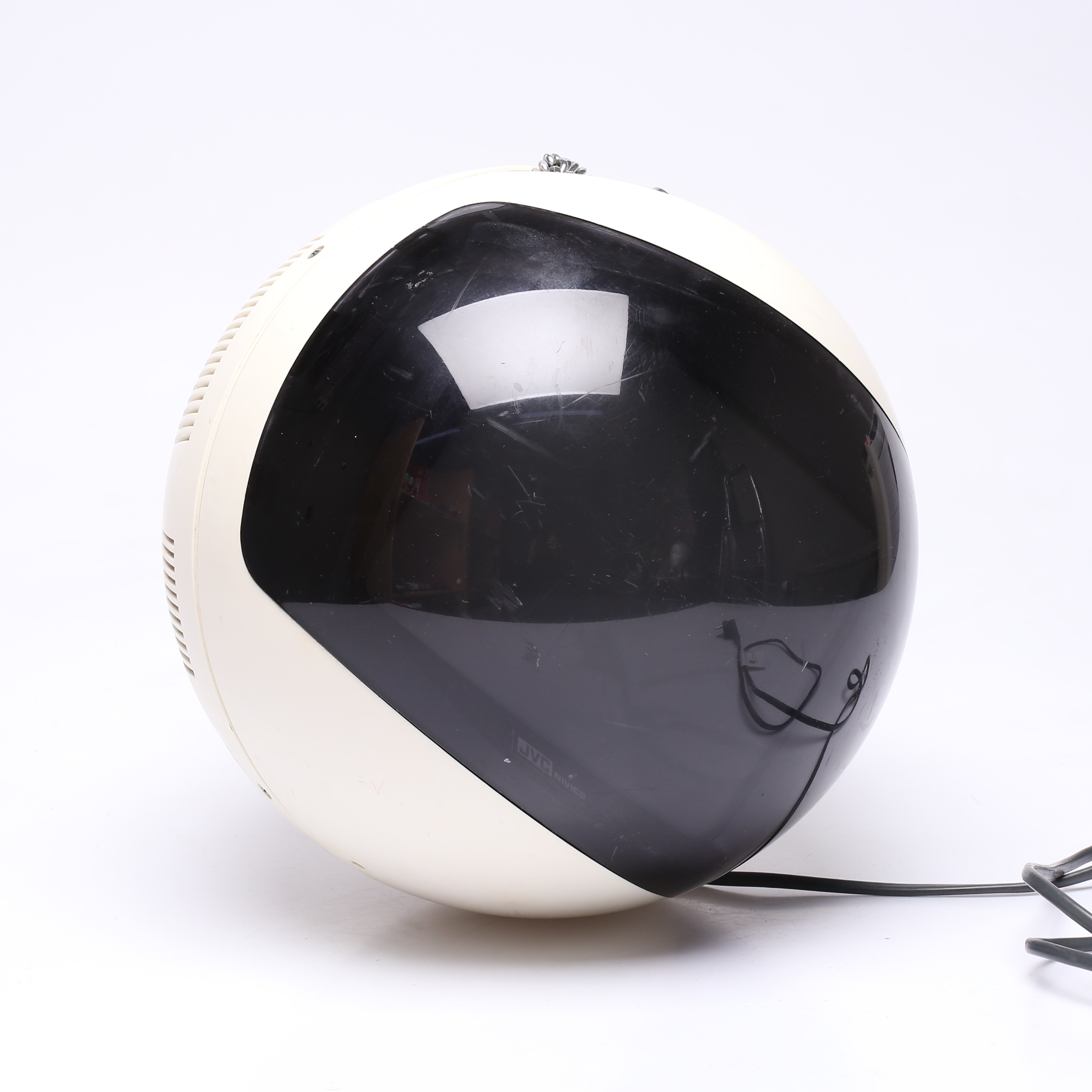 TV, JVC Nivico, Videosphere, Rymdhjälmen, 1970-tal.