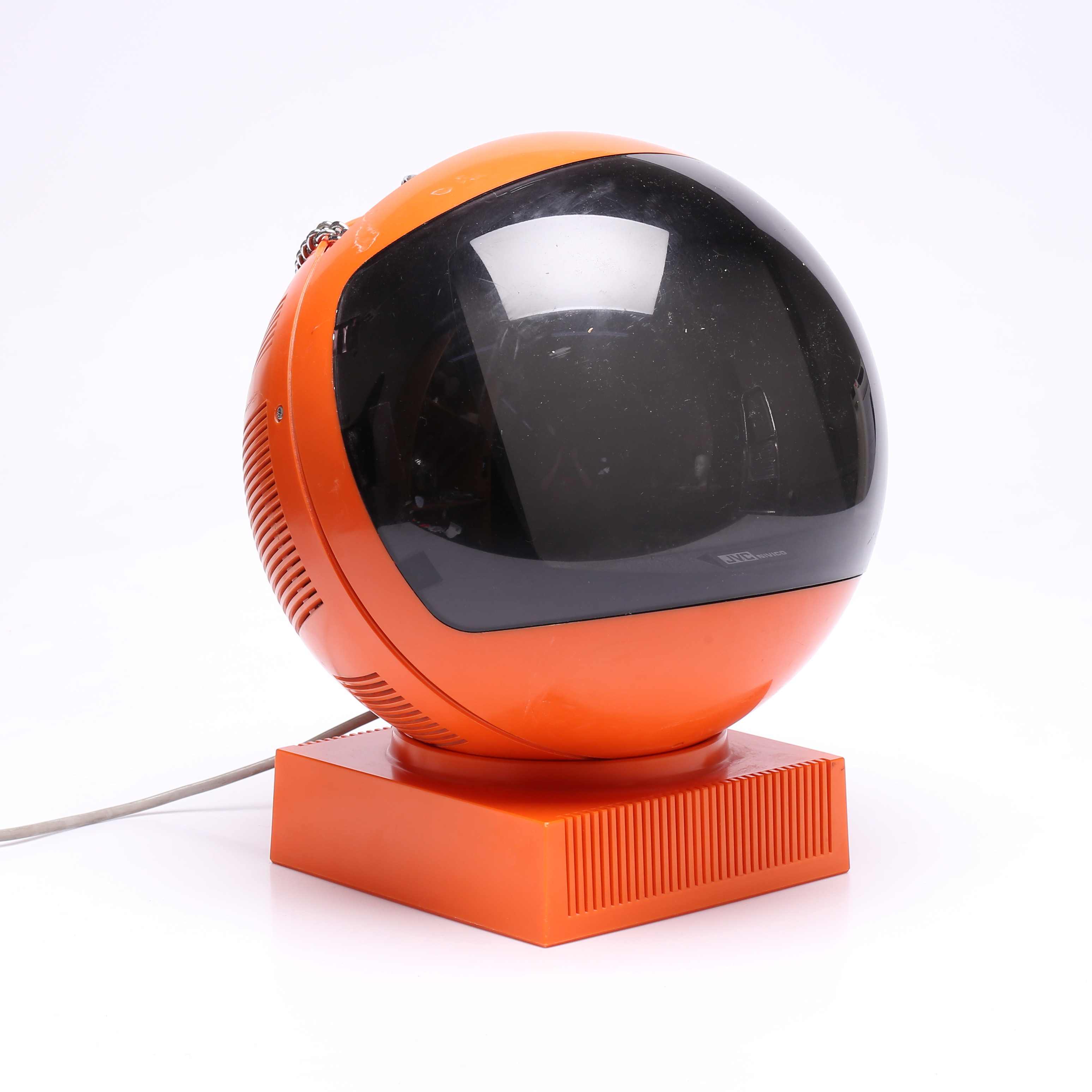 TV, JVC Nivico, Videosphere, Rymdhjälmen, 1970-tal.