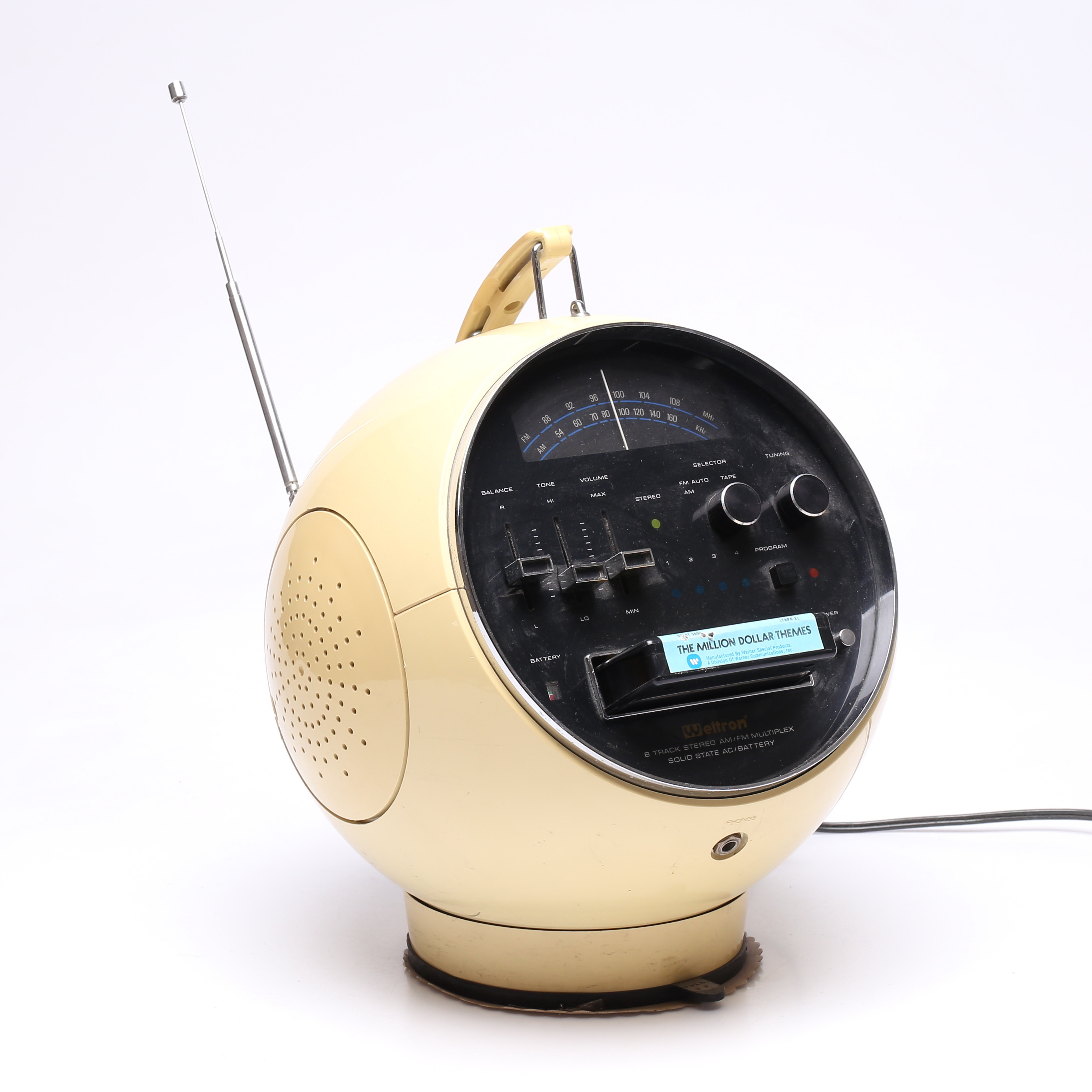 RADIO, Weltron, "8 track stereo", Japan, 1960-tal.