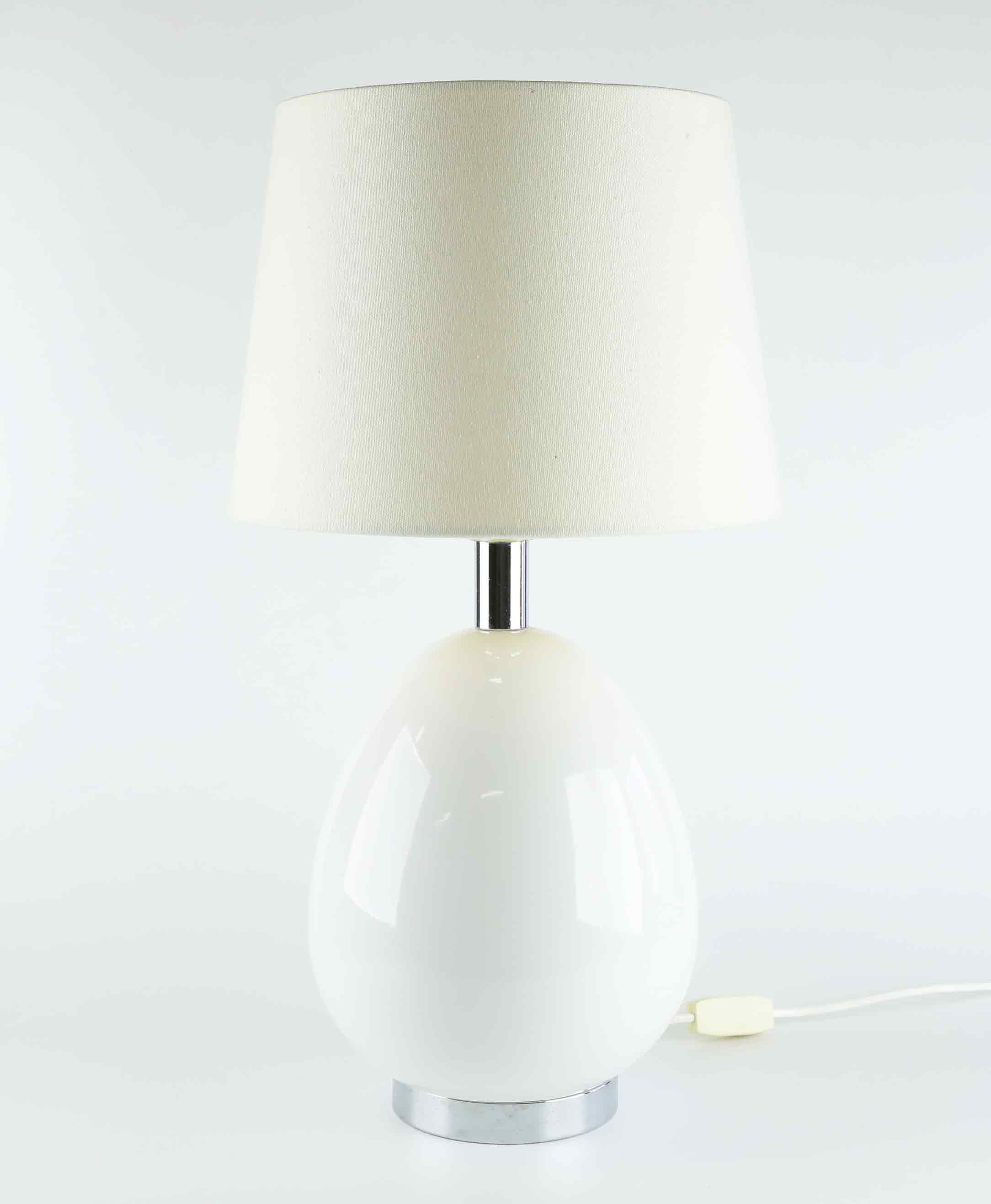 BORDSLAMPA, keramik, Bergboms, 1900-tal.