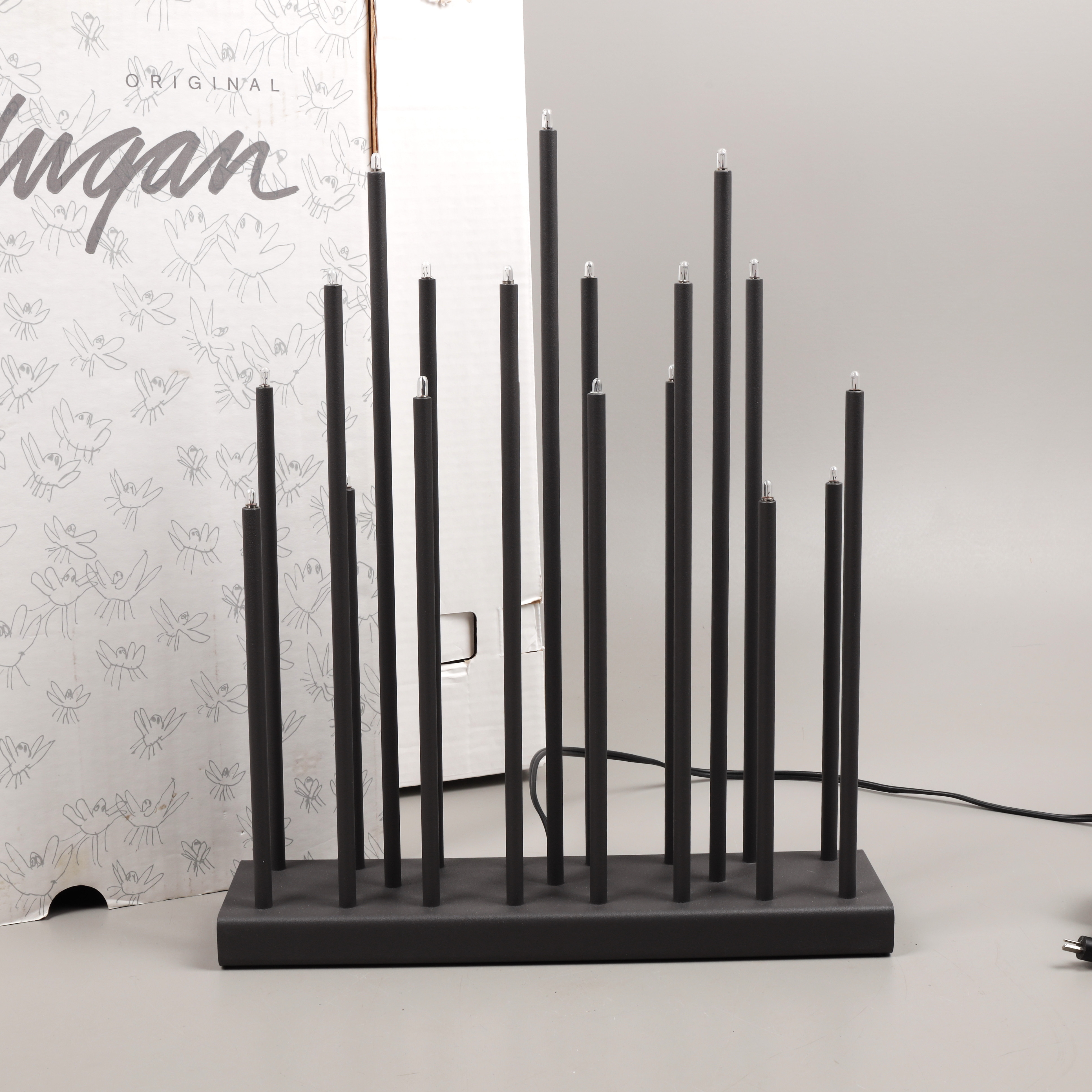 MARIE LUNDGREN-CARLGREN & KINA STRANDBERG. Ljusstake, "Elflugan", 2000-tal.