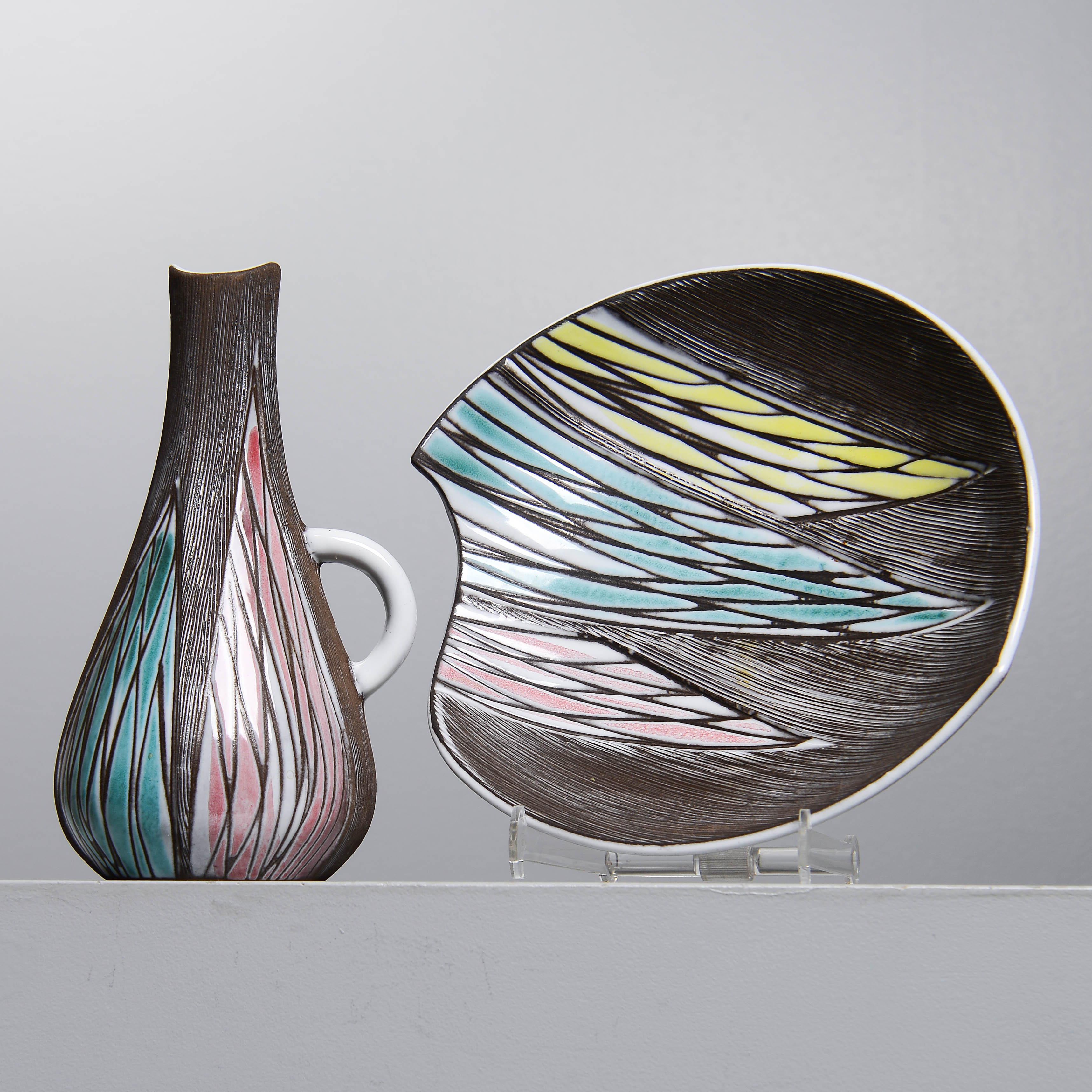 MARI SIMMULSON. "Sagina", 2 delar, Upsala-Ekeby, 1959-64.