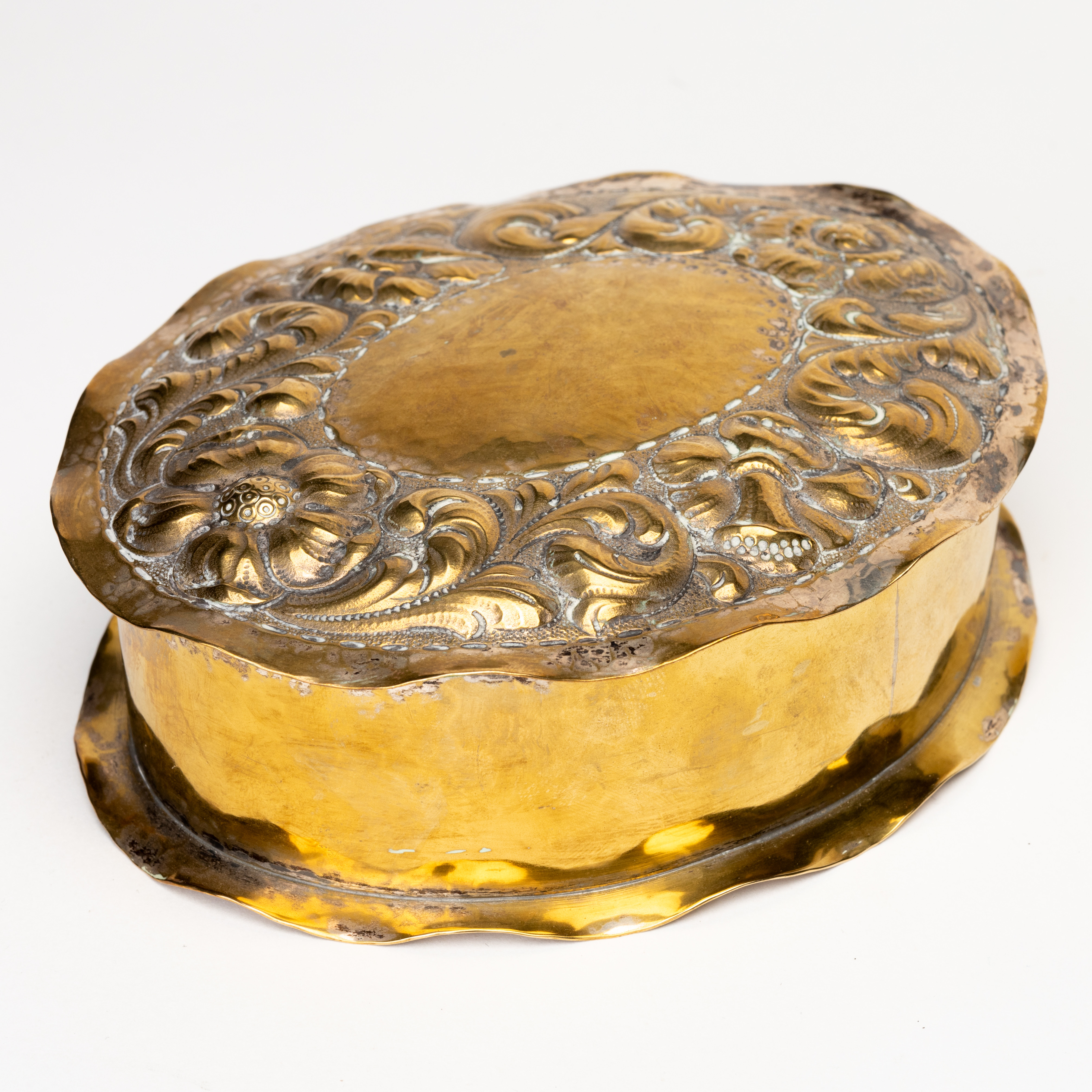 SKRIN, försilvrad mässing, Barock-stil, Magnus Sandholm, omkring 1900.