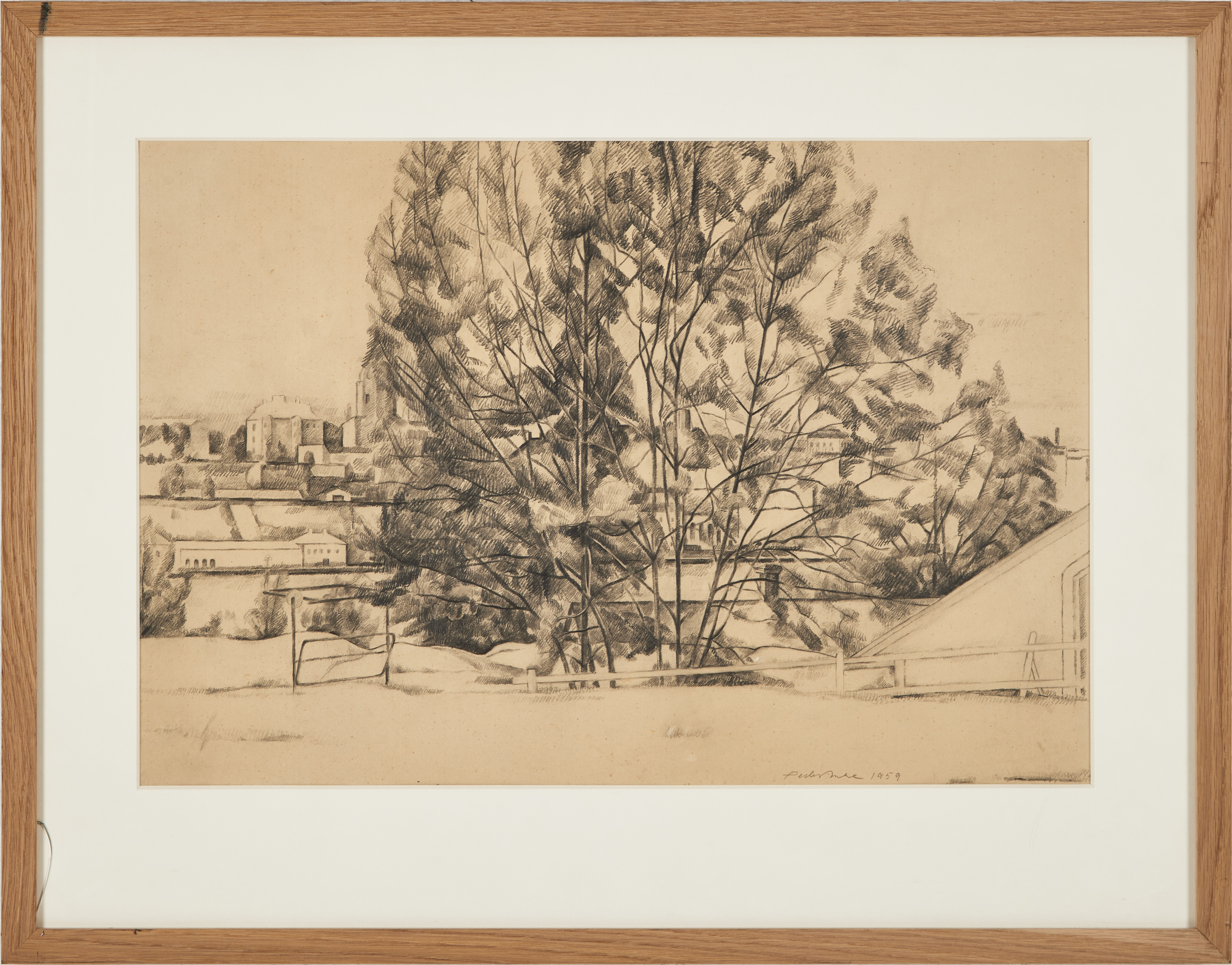 PEDER DUKE. Landskapsmotiv.