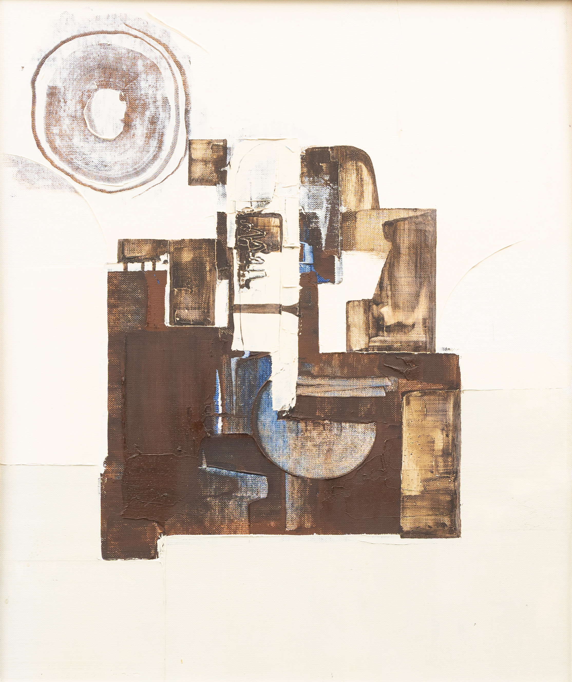 OIDENTIFIERAD KONSTNÄR. Betitlad, olja på pannå, a tergo signerad och daterad 1978.