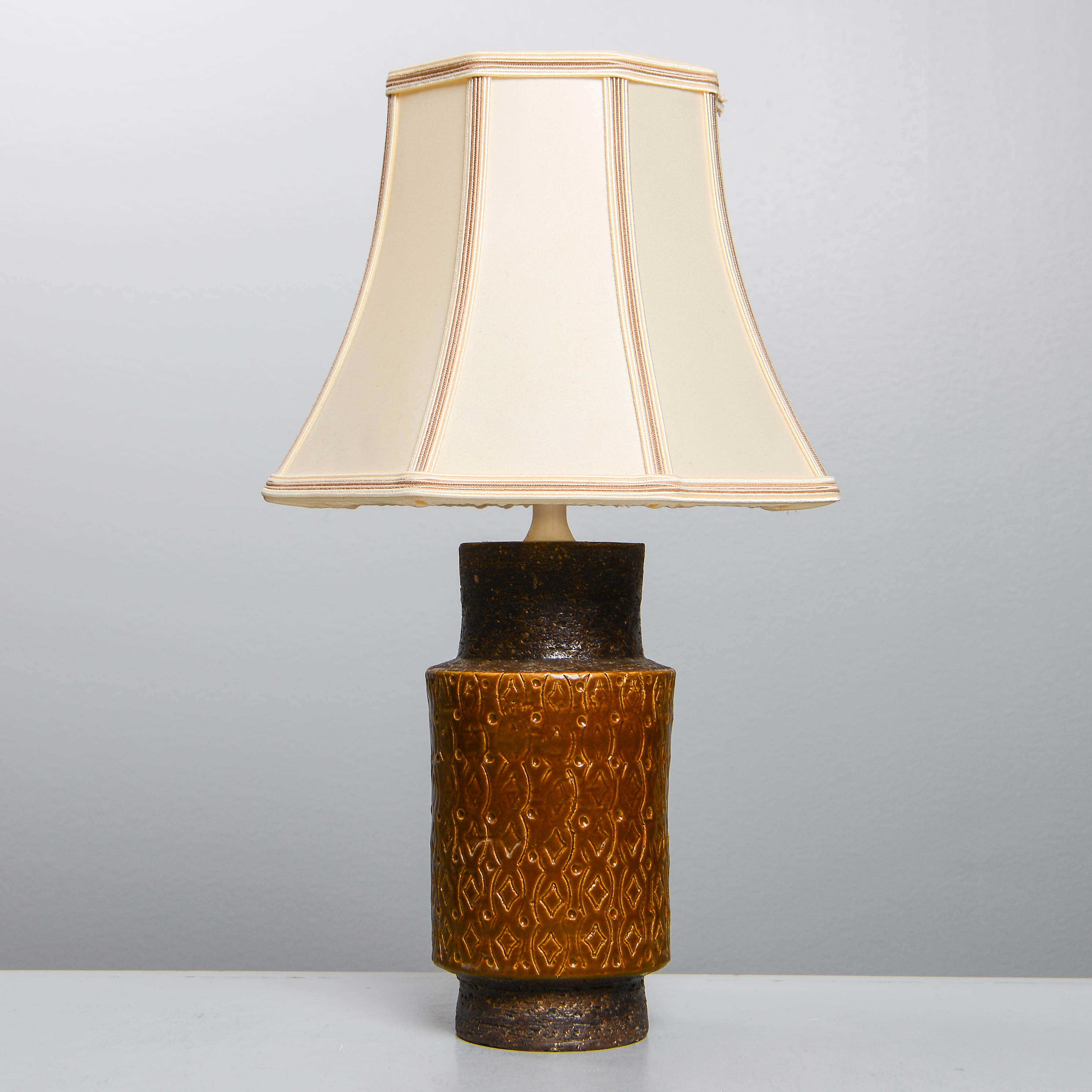 ALDO LONDI. Bordslampa, Bitossi, Italien.