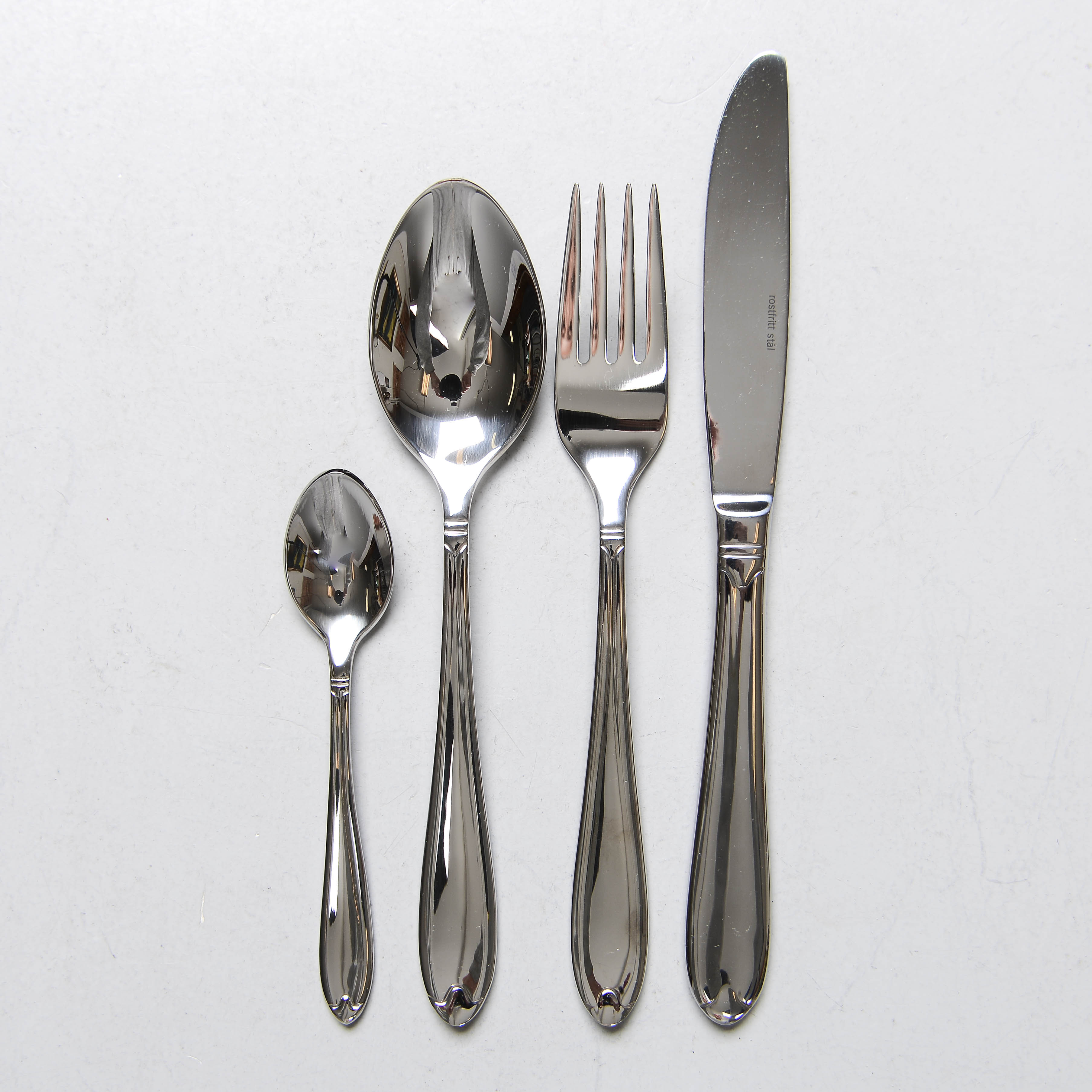 BESTICKUPPSÄTTNING "Visby" 24 delar, rostfritt stål, Anders Petter.