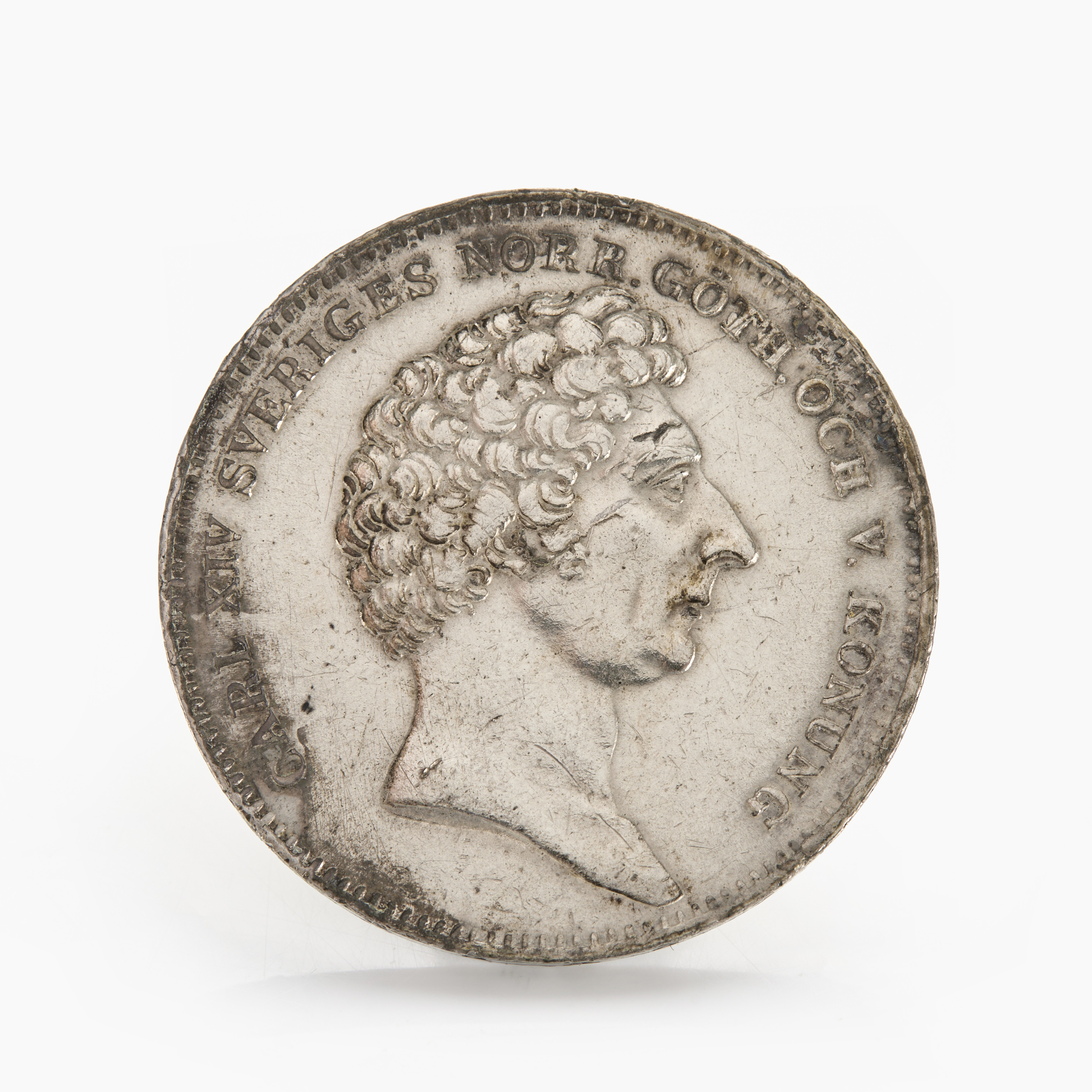 KARL XIV JOHAN (1818-1844) 1/2 riksdaler specie 1831.