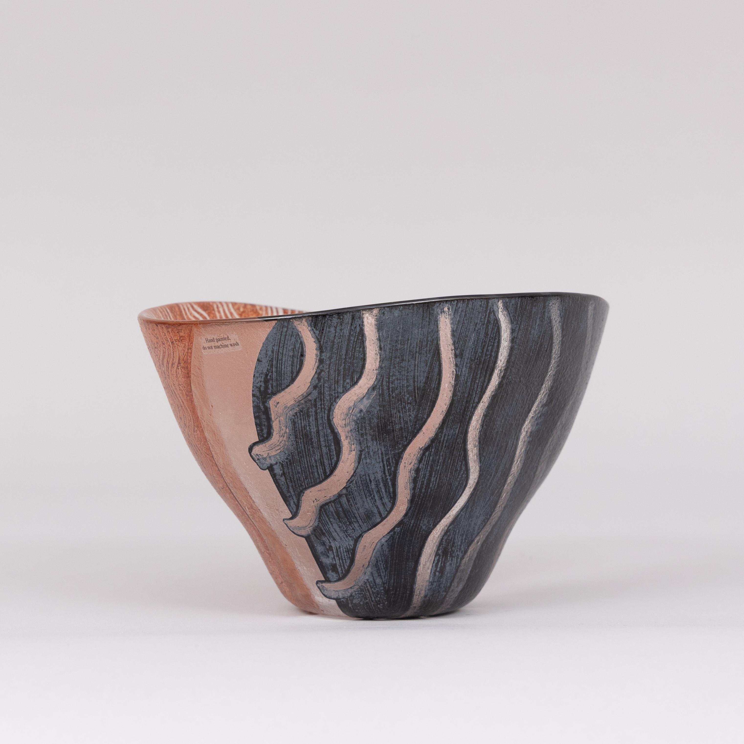 MONICA BACKSTRÖM. SKÅL "Tonga", glas, Kosta Boda.